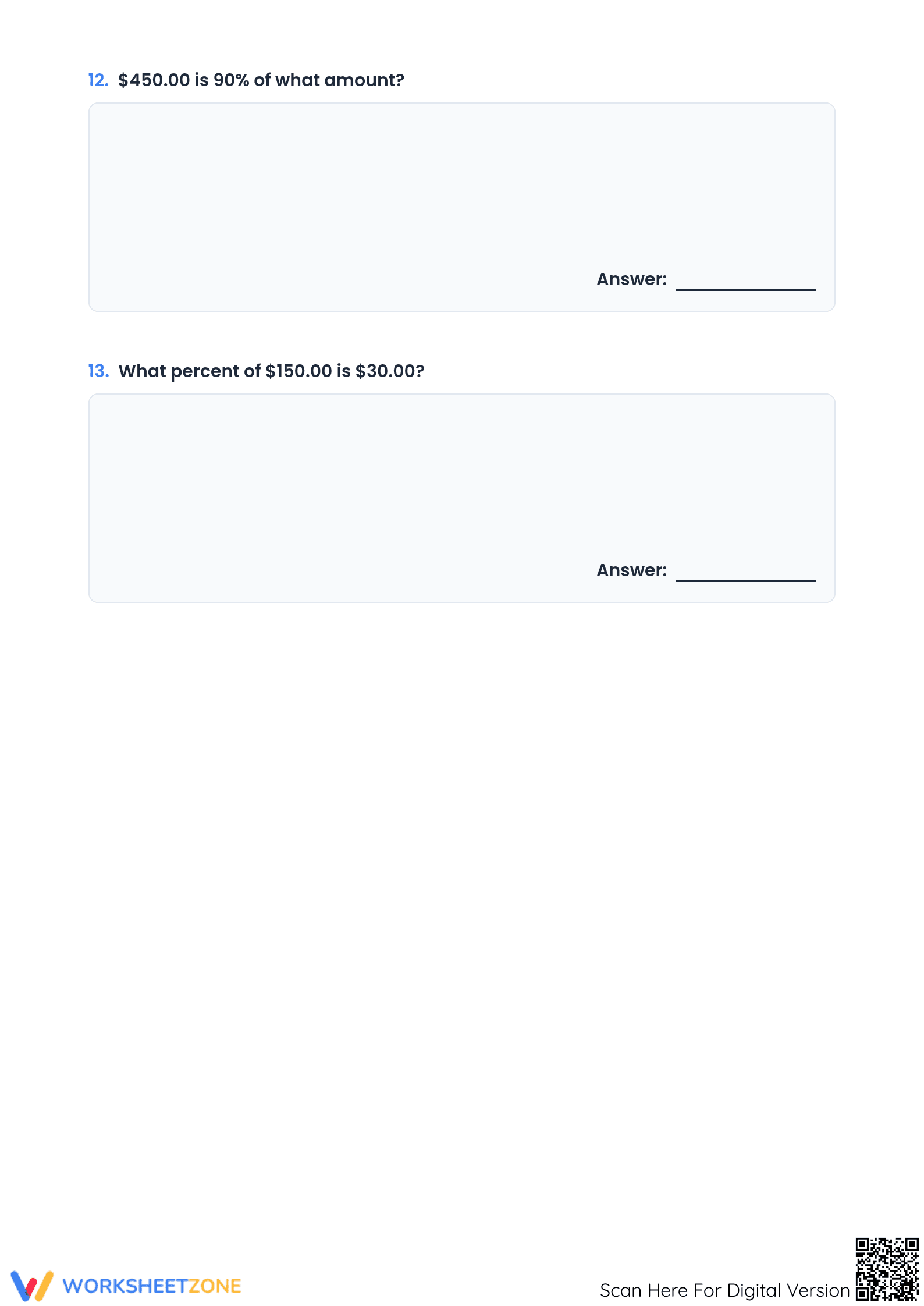 Mixed Percent Calculations | Essential Grade 6 Math - Page 5
