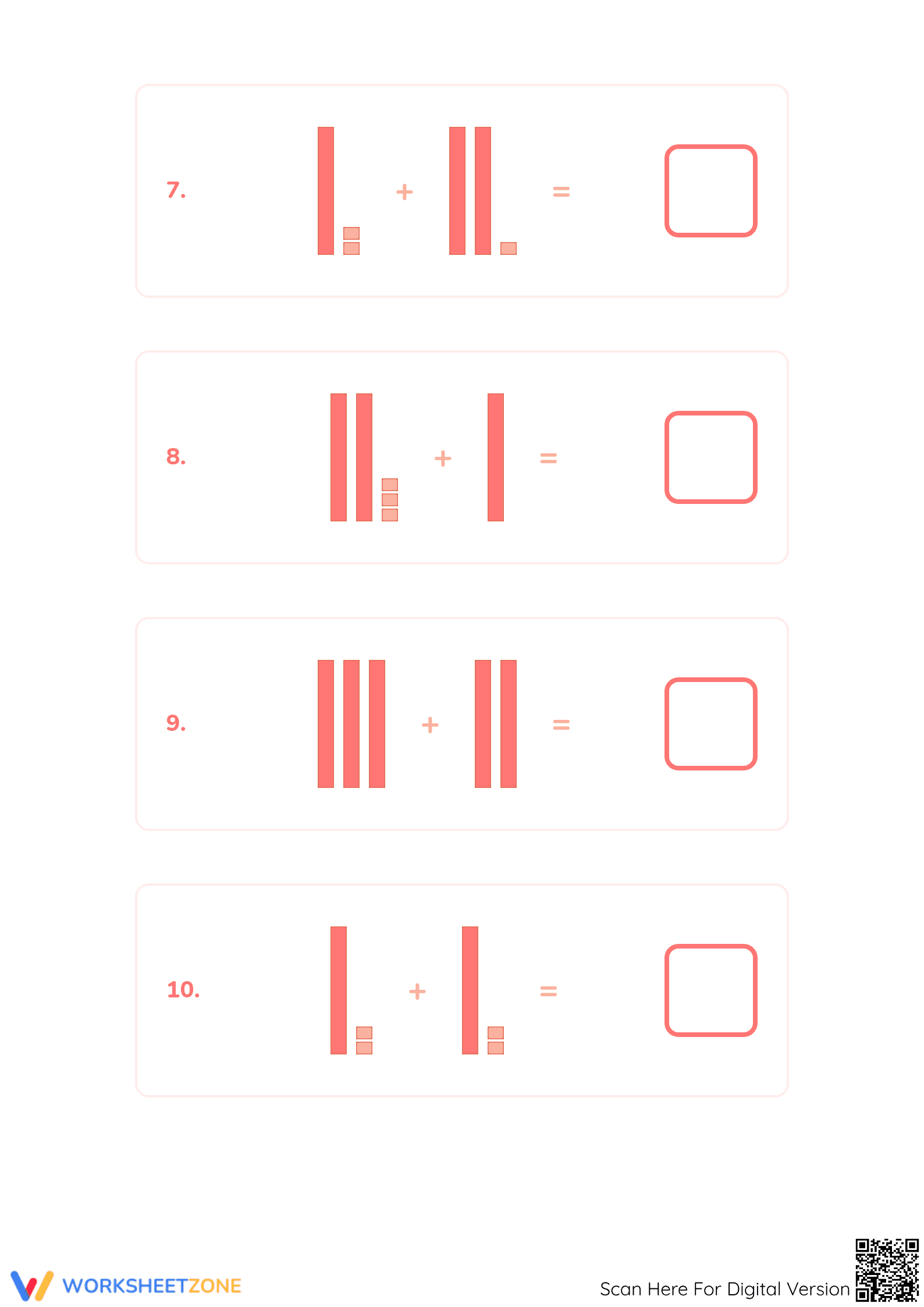 Printable Base 10 Addition Worksheet | Grade 1-2 Math - Page 3
