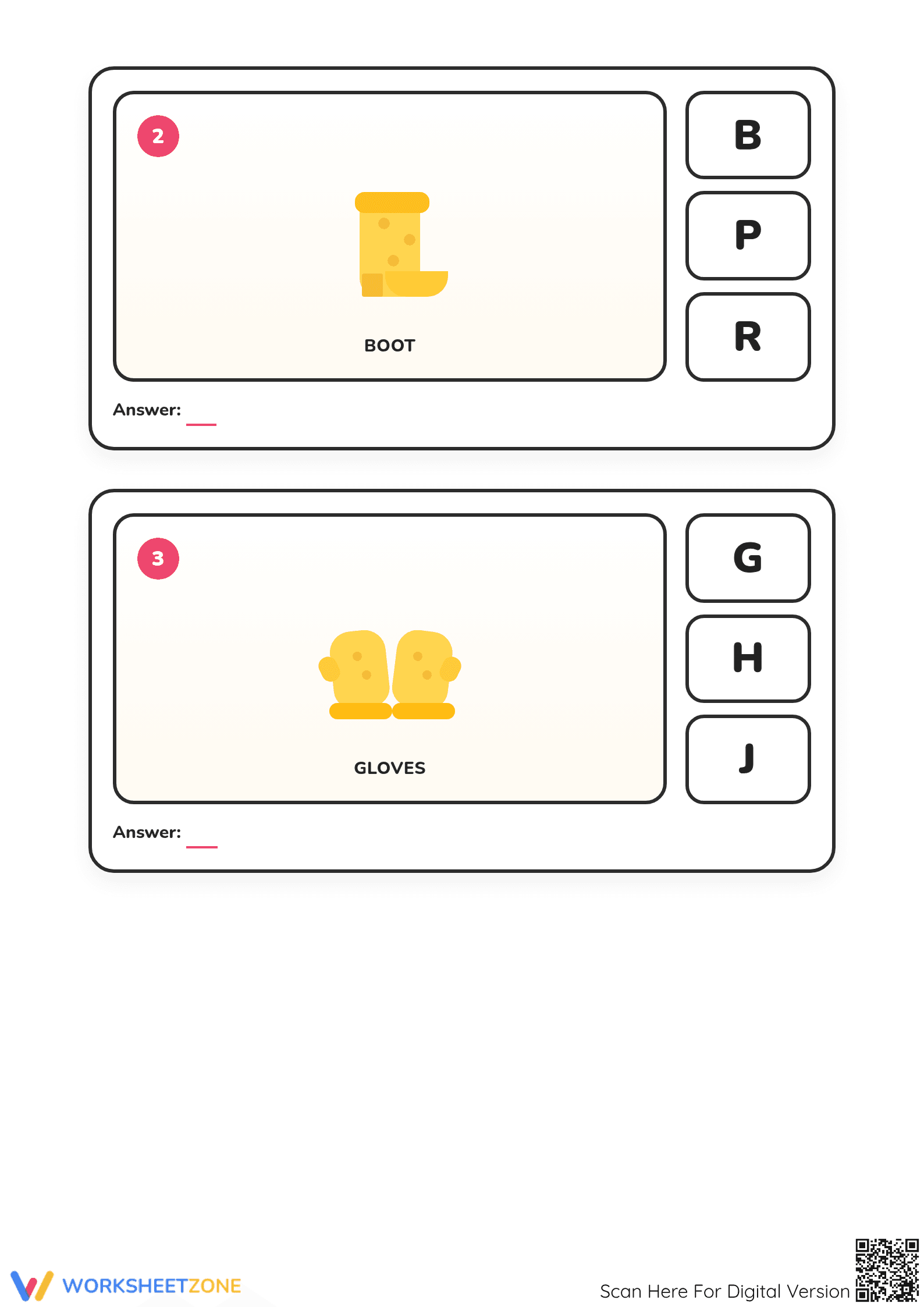 Essential Beginning Sounds Worksheet: K Printable - Page 2