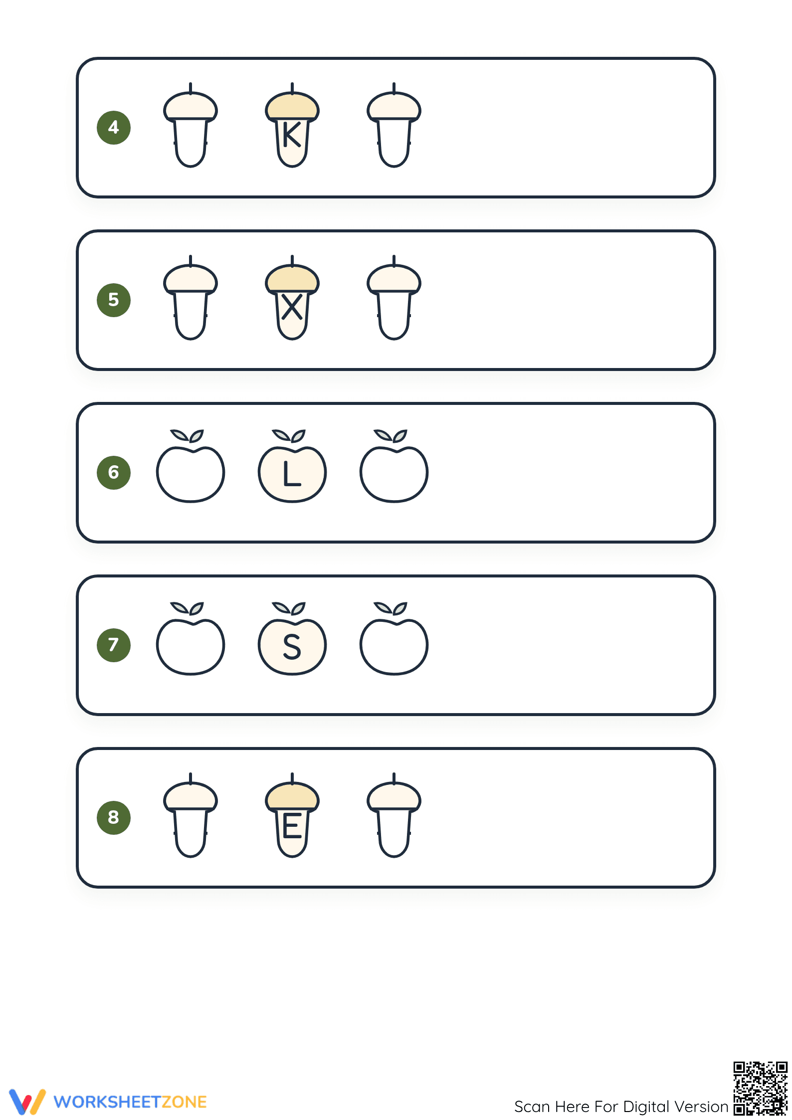 Alphabetical Order Worksheet | Grade Preschool Printable - Page 2