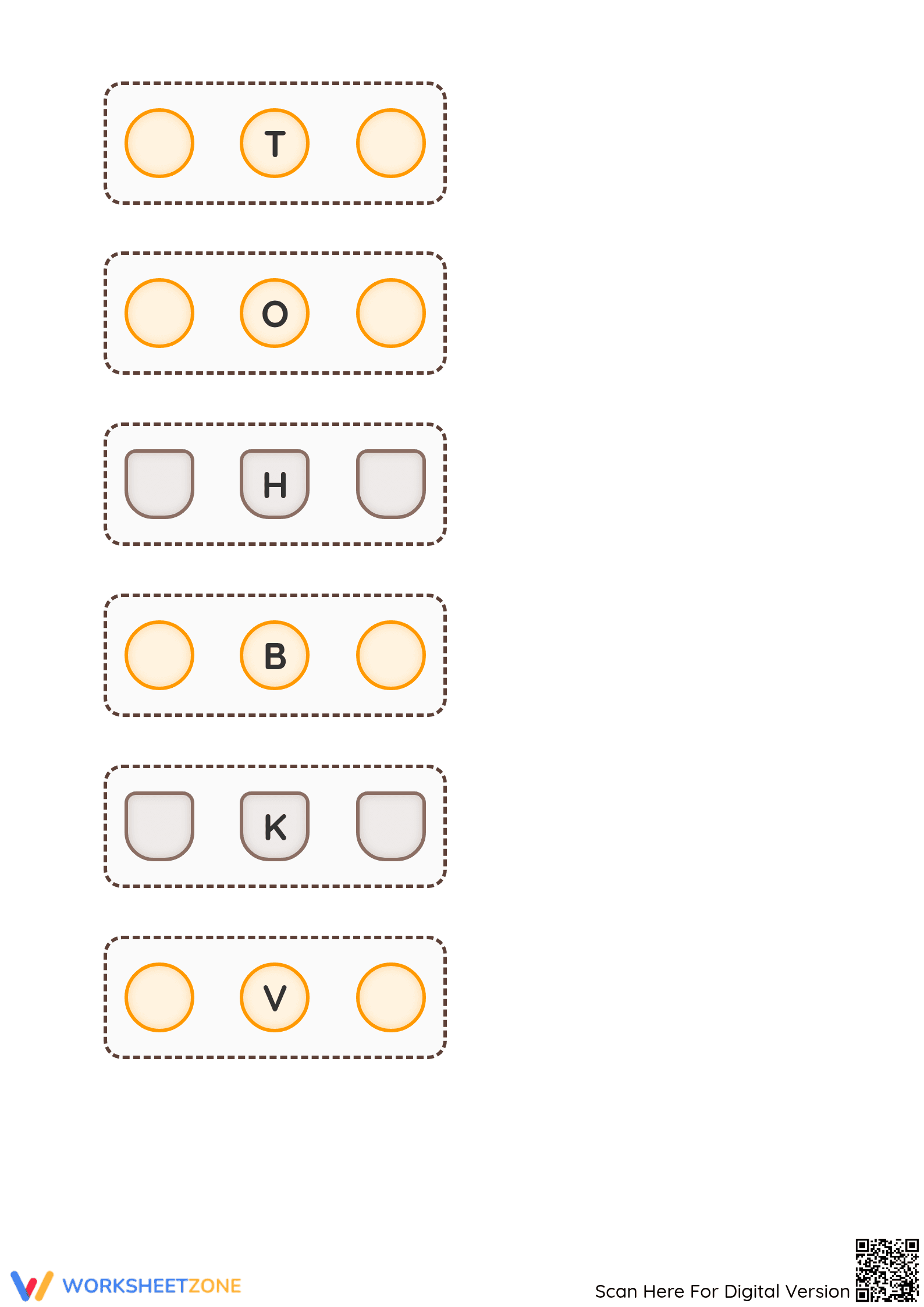 Printable Letter Sequencing Worksheet | Preschool ELA - Page 2