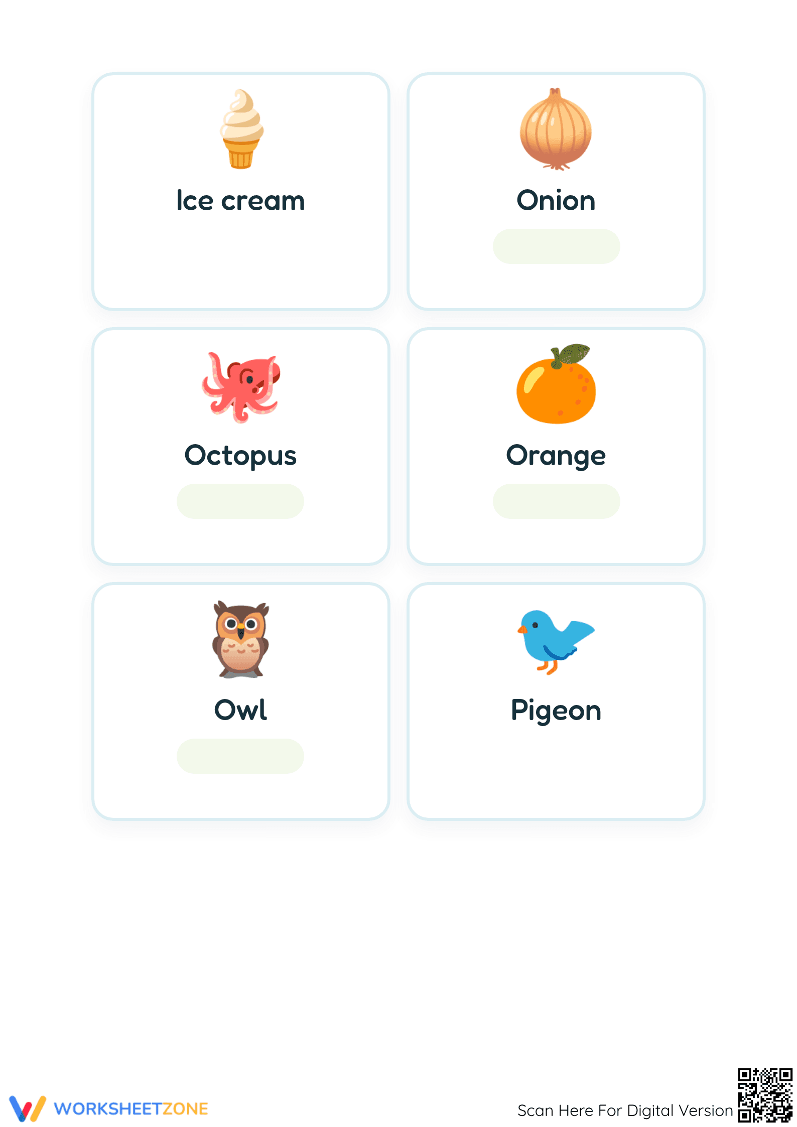 Printable Beginning Vowels Letter O Worksheet | Grade K - Page 2