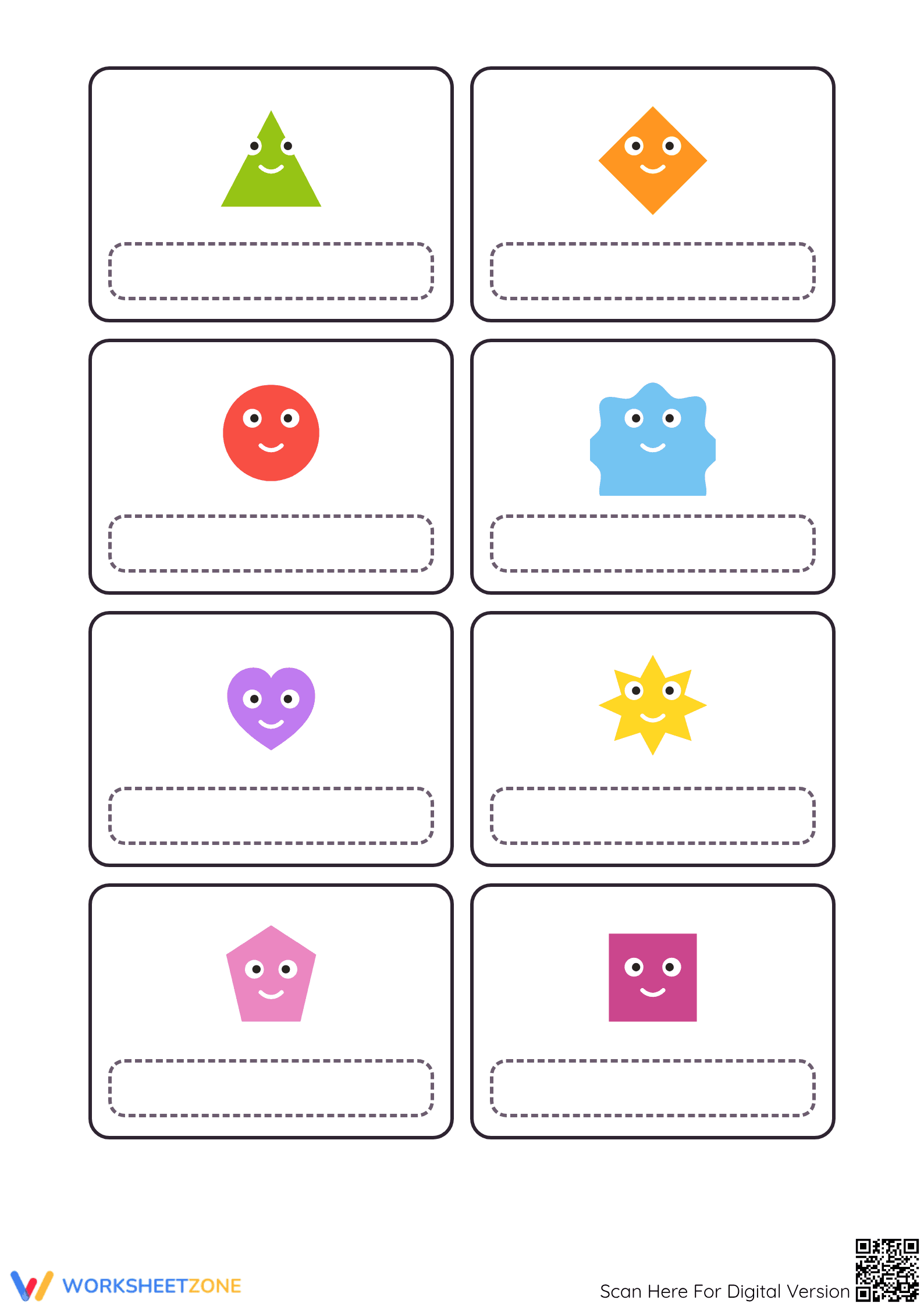 Grade K Color Word Practice — Printable No-Prep Worksheet - Page 2