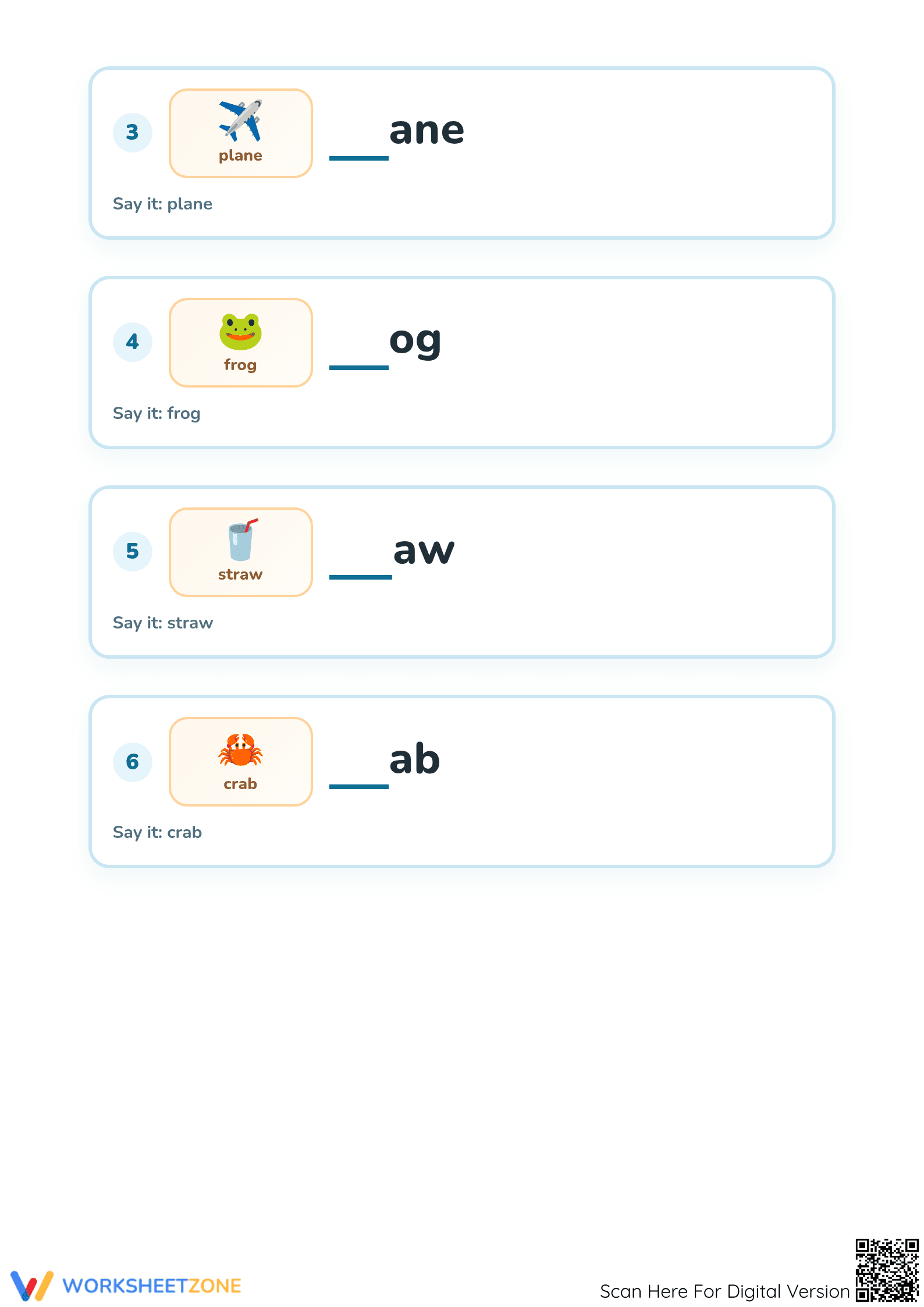Essential Consonant Blends Worksheet | Grade 1 Aligned - Page 2
