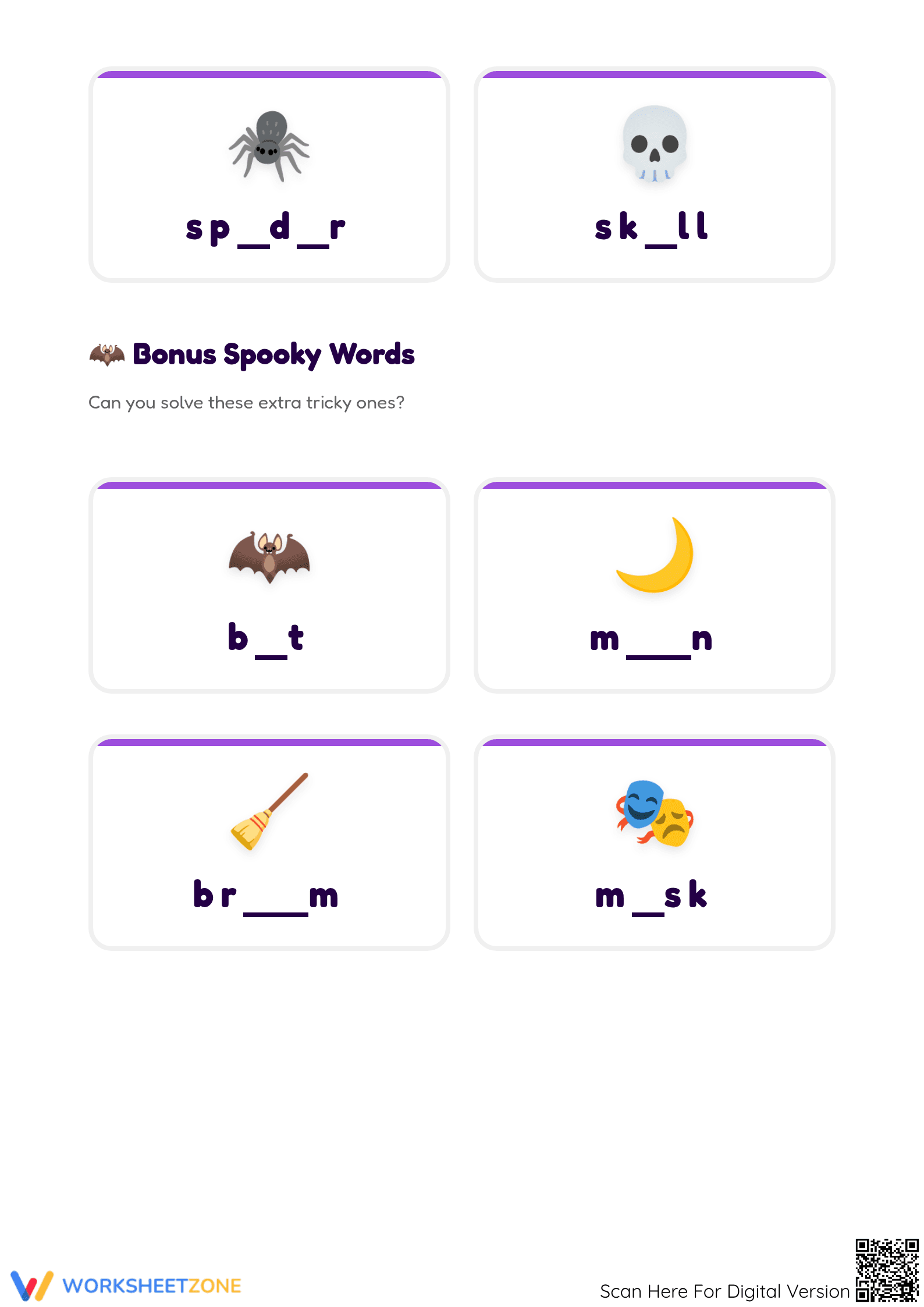 Halloween Vowel Practice | Essential Preschool ELA - Page 2