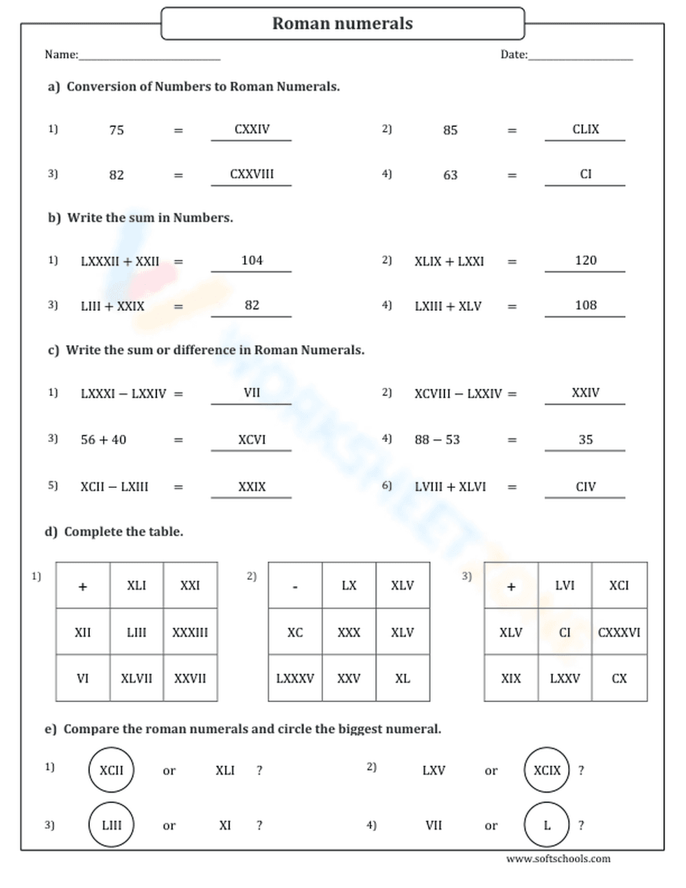 Worksheet for Mastering Addition & Subtraction - Page 2