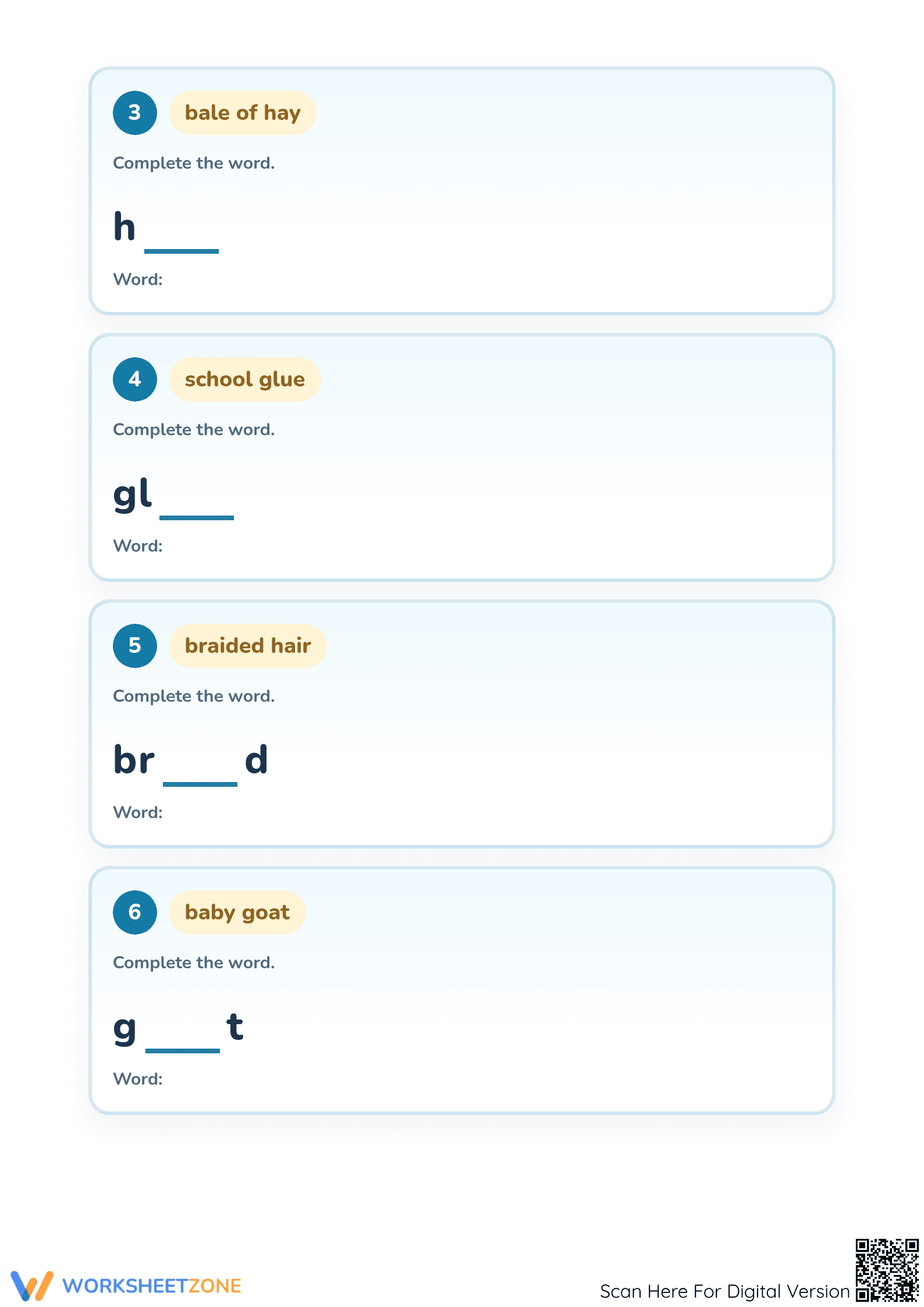 Essential Vowel Blends Worksheet | Grade K-1 Phonics - Page 2