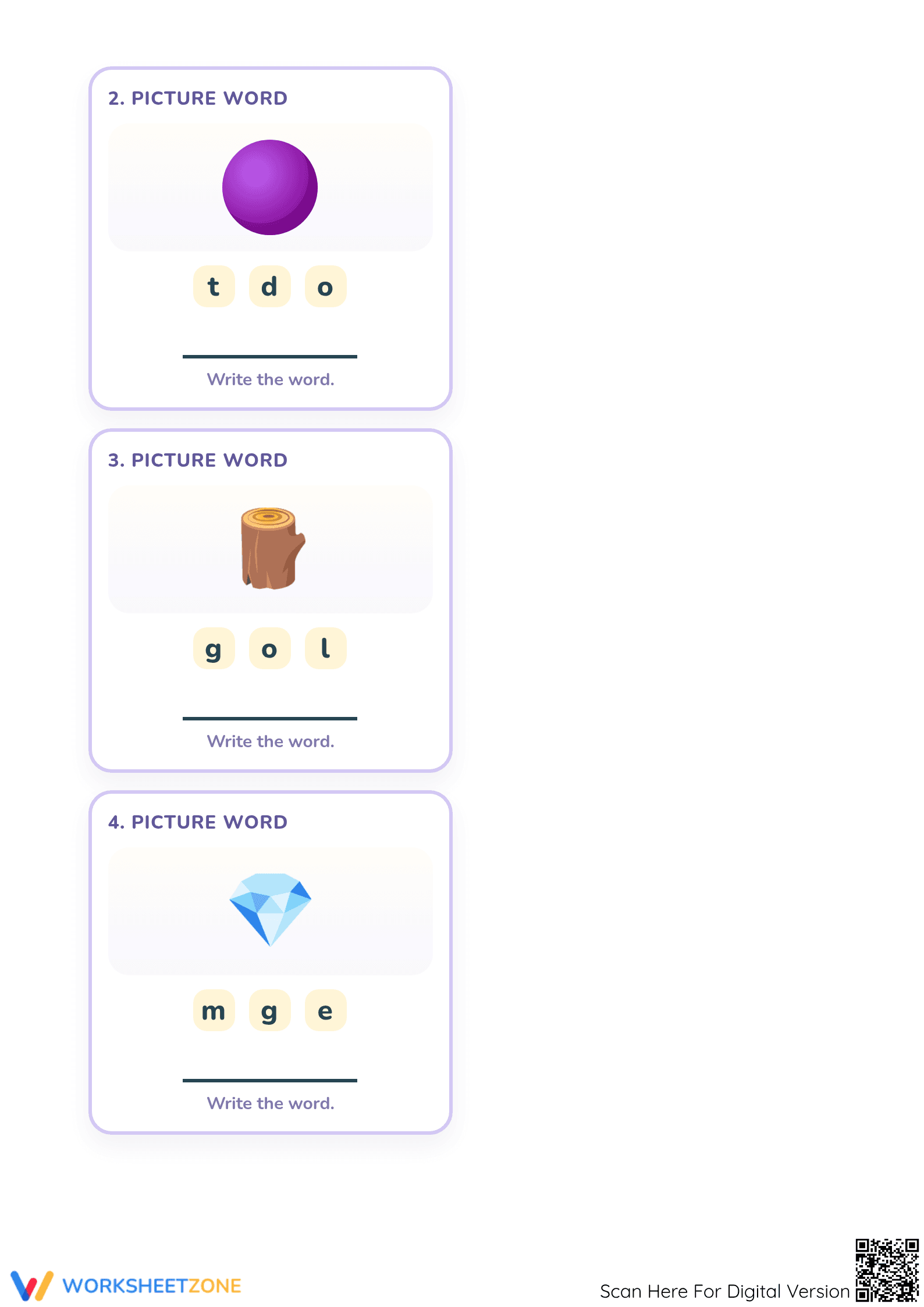 Essential Preschool Ready: Sounds in Order 4 Phonics Worksheet - Page 2