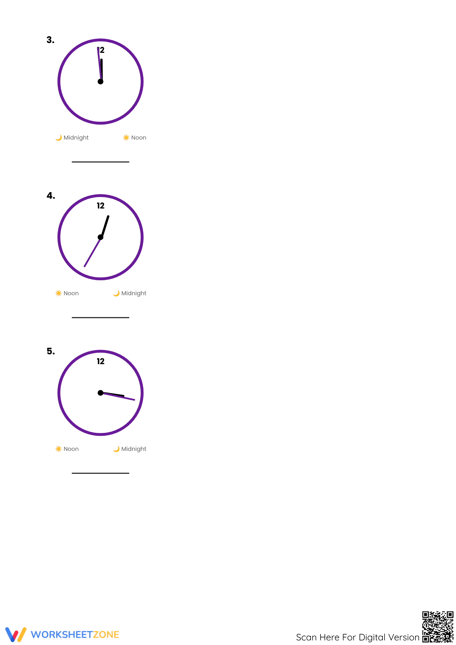 Essential Reading Analog Clocks Worksheet | Grade 4-5 Ready - Page 2