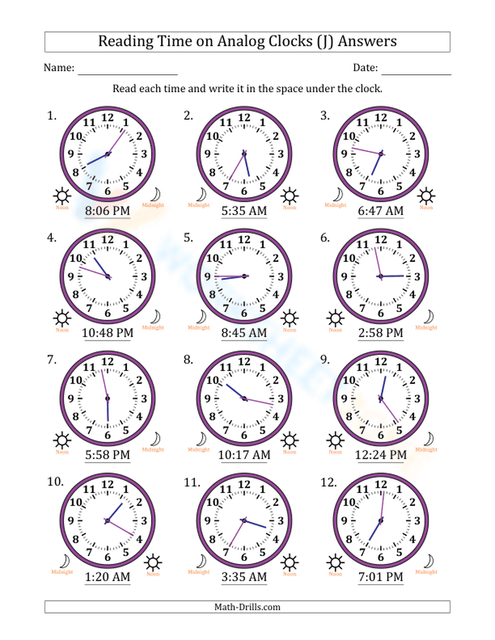 Reading hours in 1 minute intervals 7 - Page 2