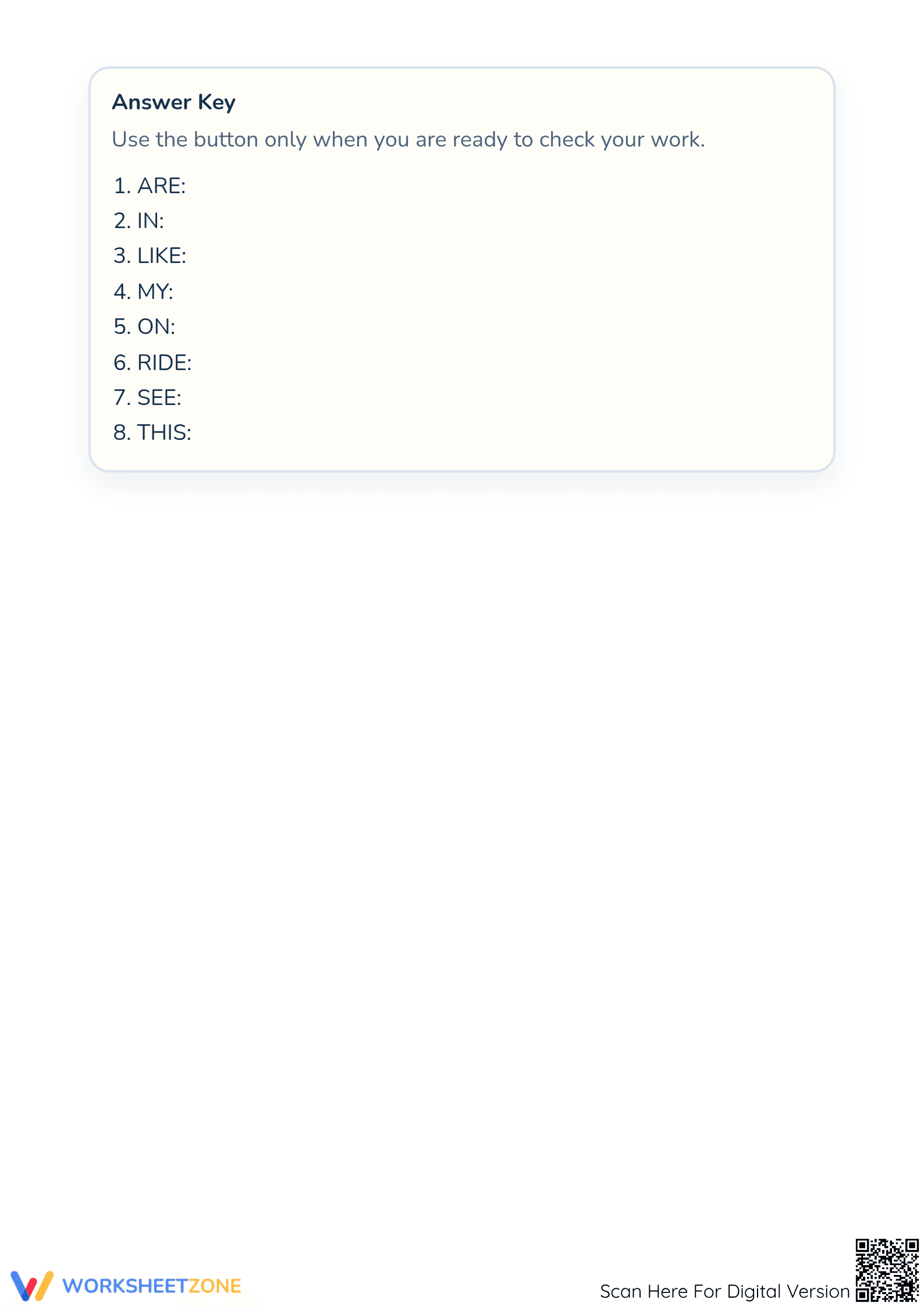 Printable Sight Words Word Search 2 | Grade K-1 Essential - Page 3