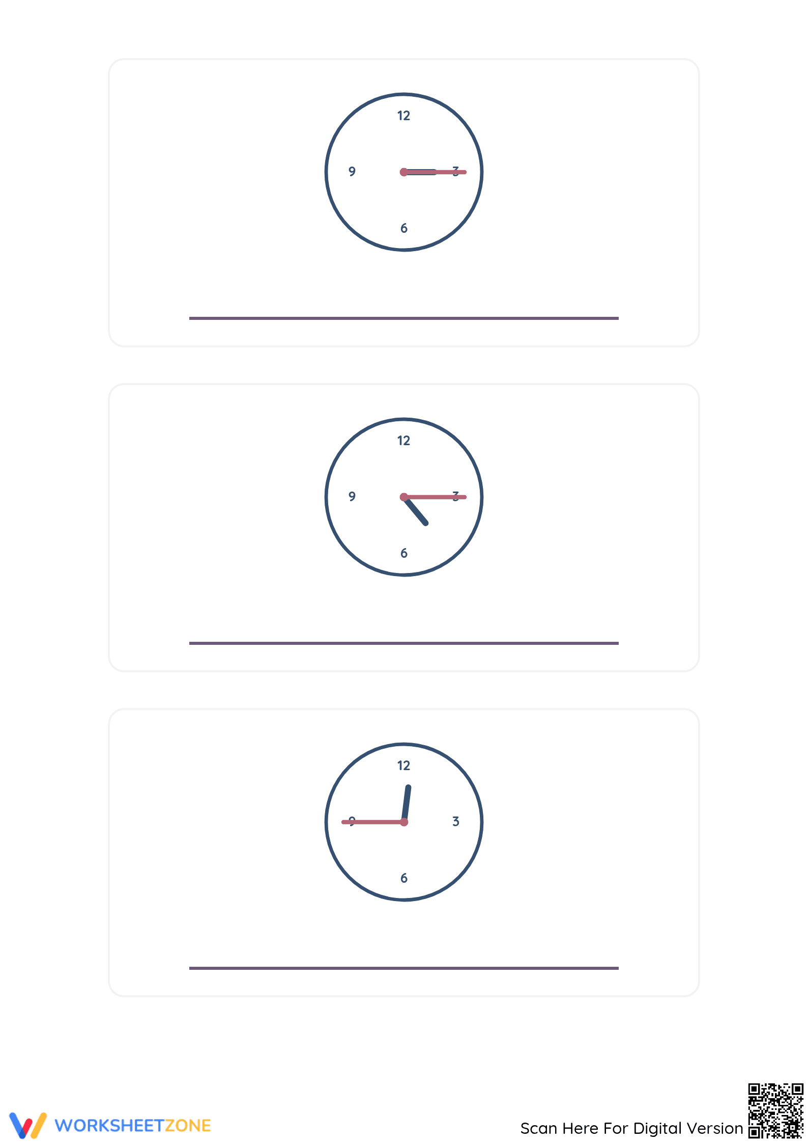 Printable Telling Time Worksheet | Grade 2-4 Math - Page 5