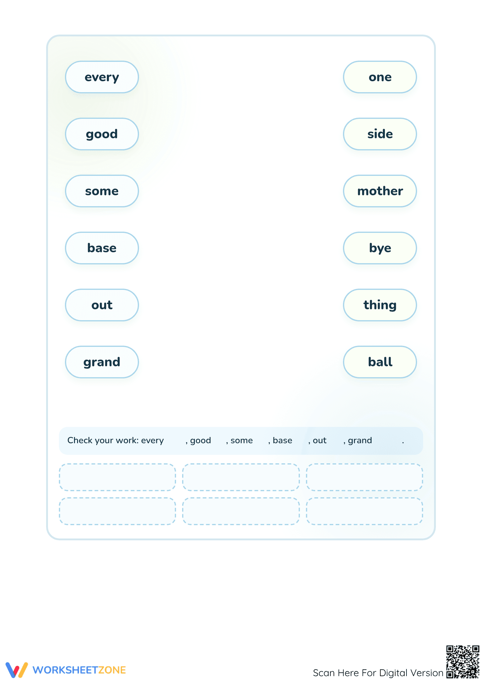 Compound Words Worksheet | Grade 1 Essential Printable - Page 2