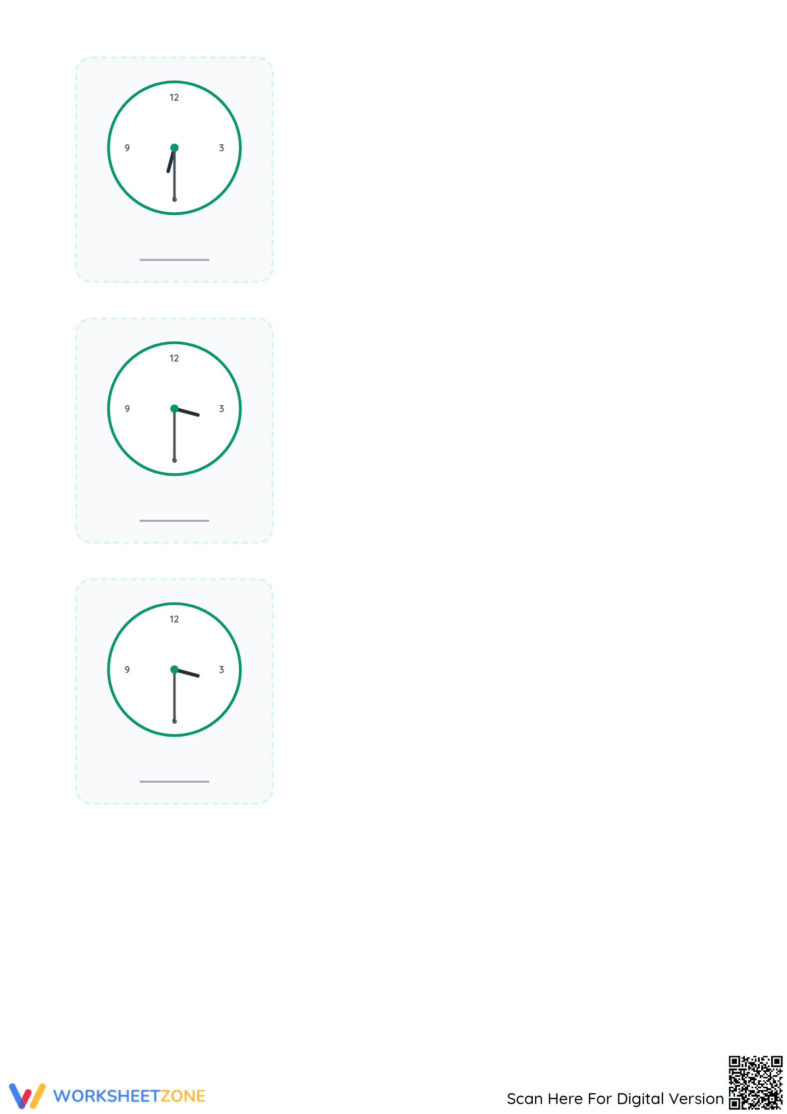 Essential Telling Time Worksheet | Grade 2-4 Printable - Page 3