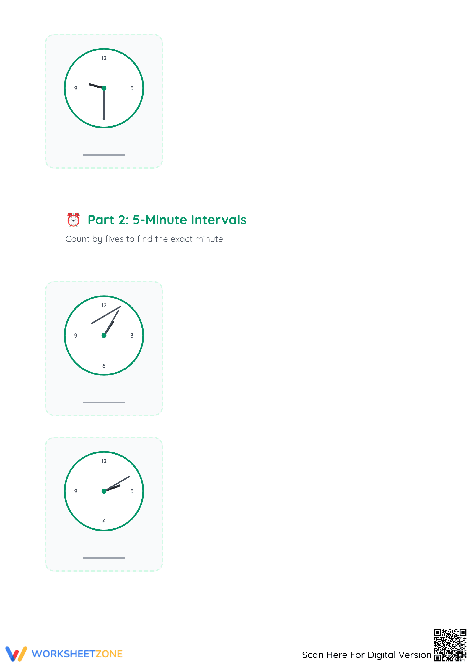 Essential Telling Time Worksheet | Grade 2-4 Printable - Page 5