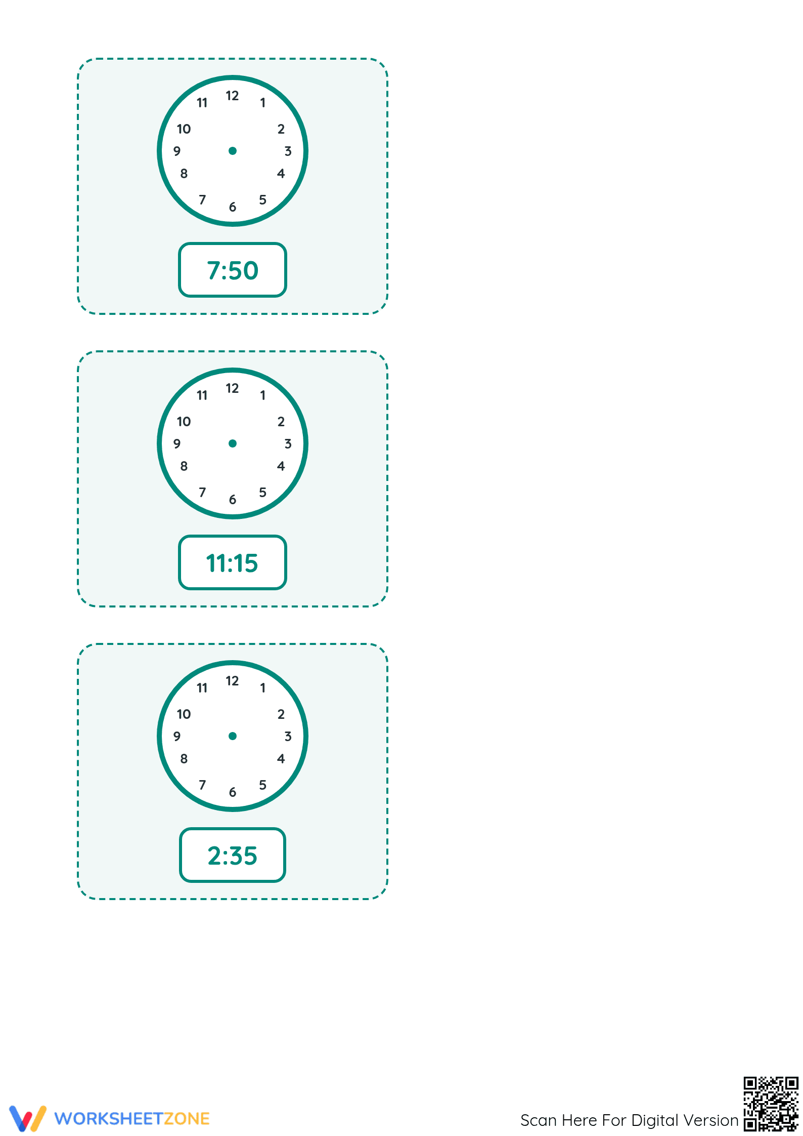 Telling Time Clock Hands Worksheet | Grade 2 Printable - Page 5