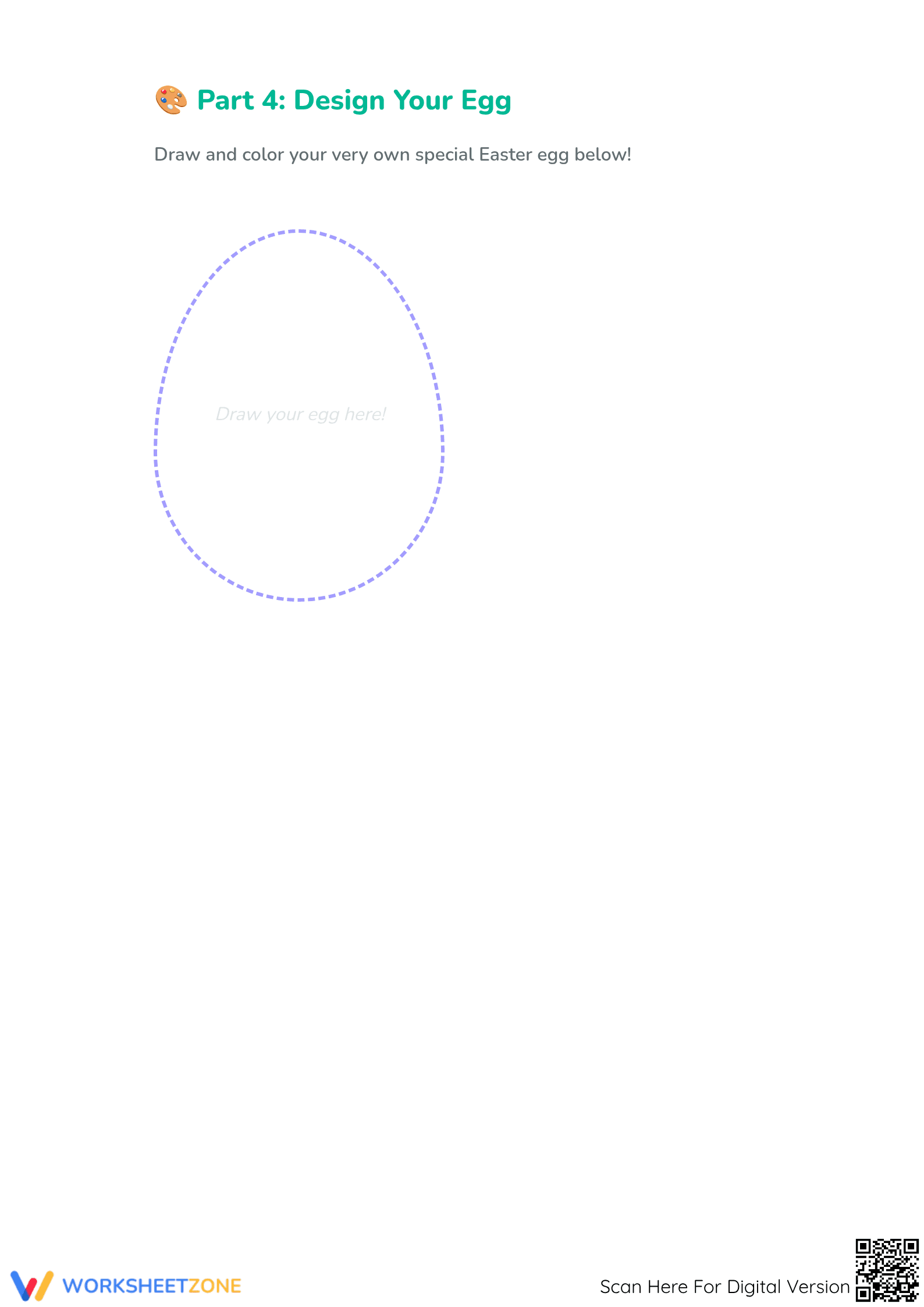 Easter Reading Comprehension | Printable Grade 1 ELA - Page 3