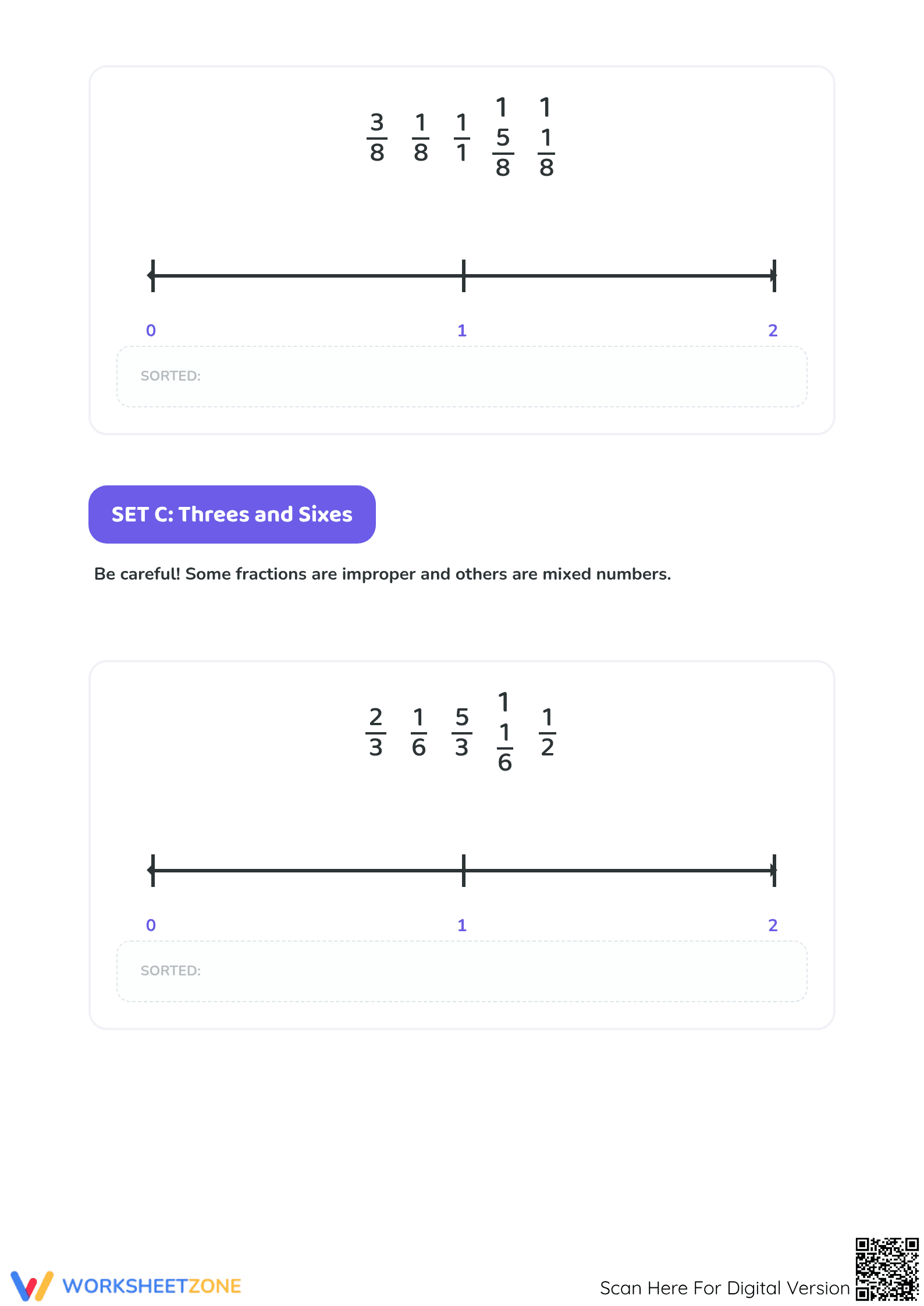 Ordering Fractions on a Number Line | Essential Math Guide - Page 4