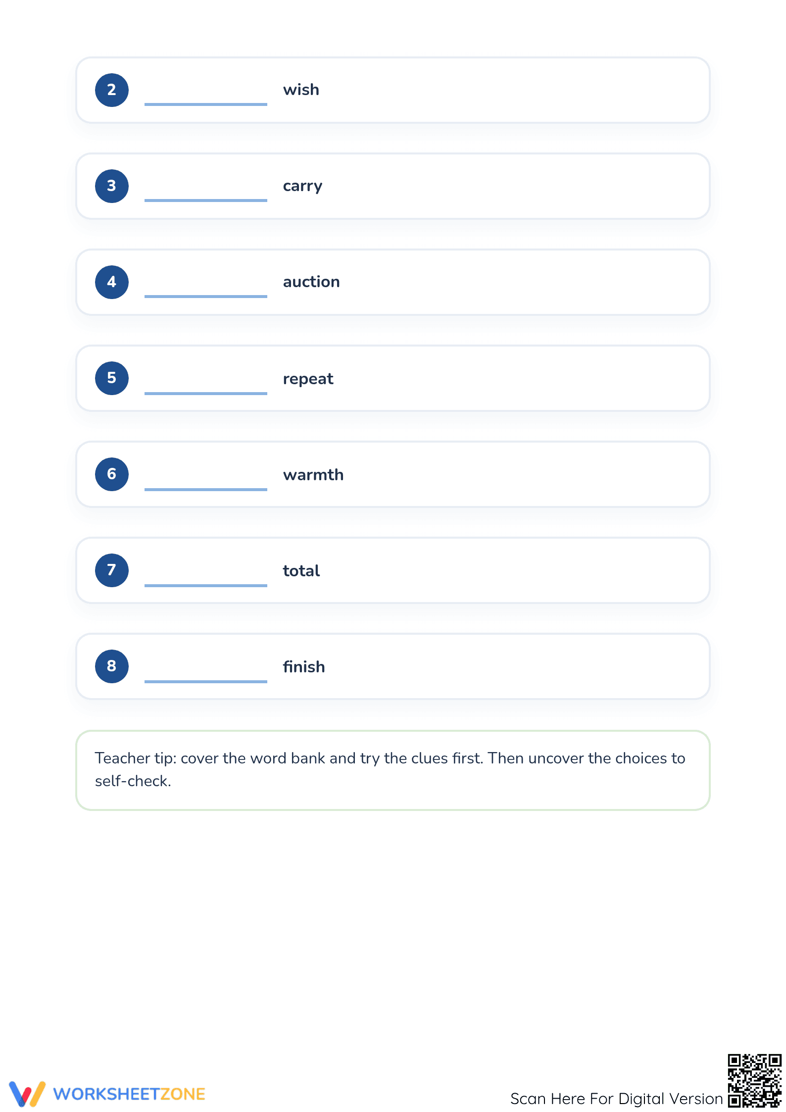 Printable Synonym Match Worksheet | Grade 1 ELA - Page 2