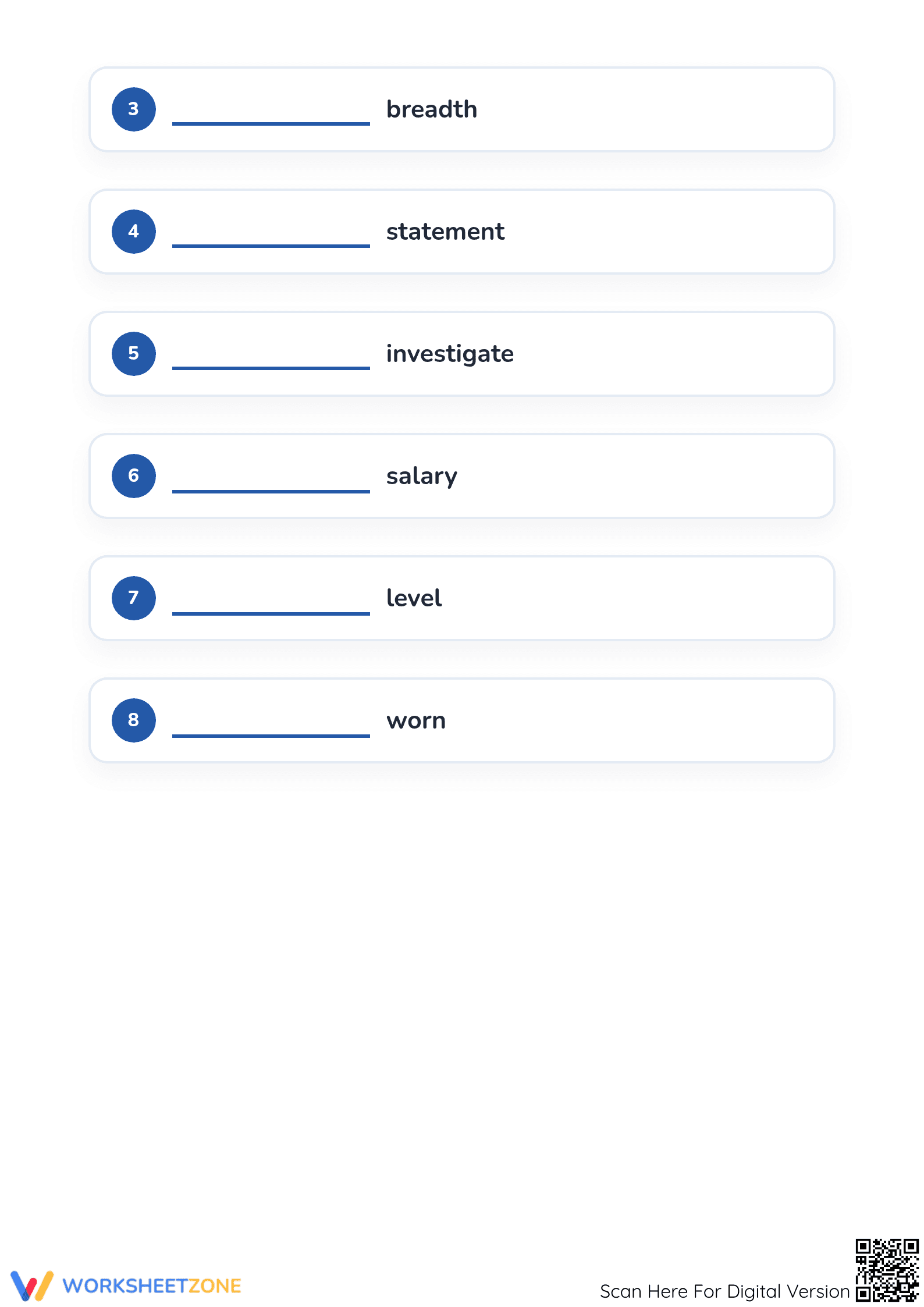 Printable Synonym Match Worksheet | Grade 4 Vocabulary - Page 2