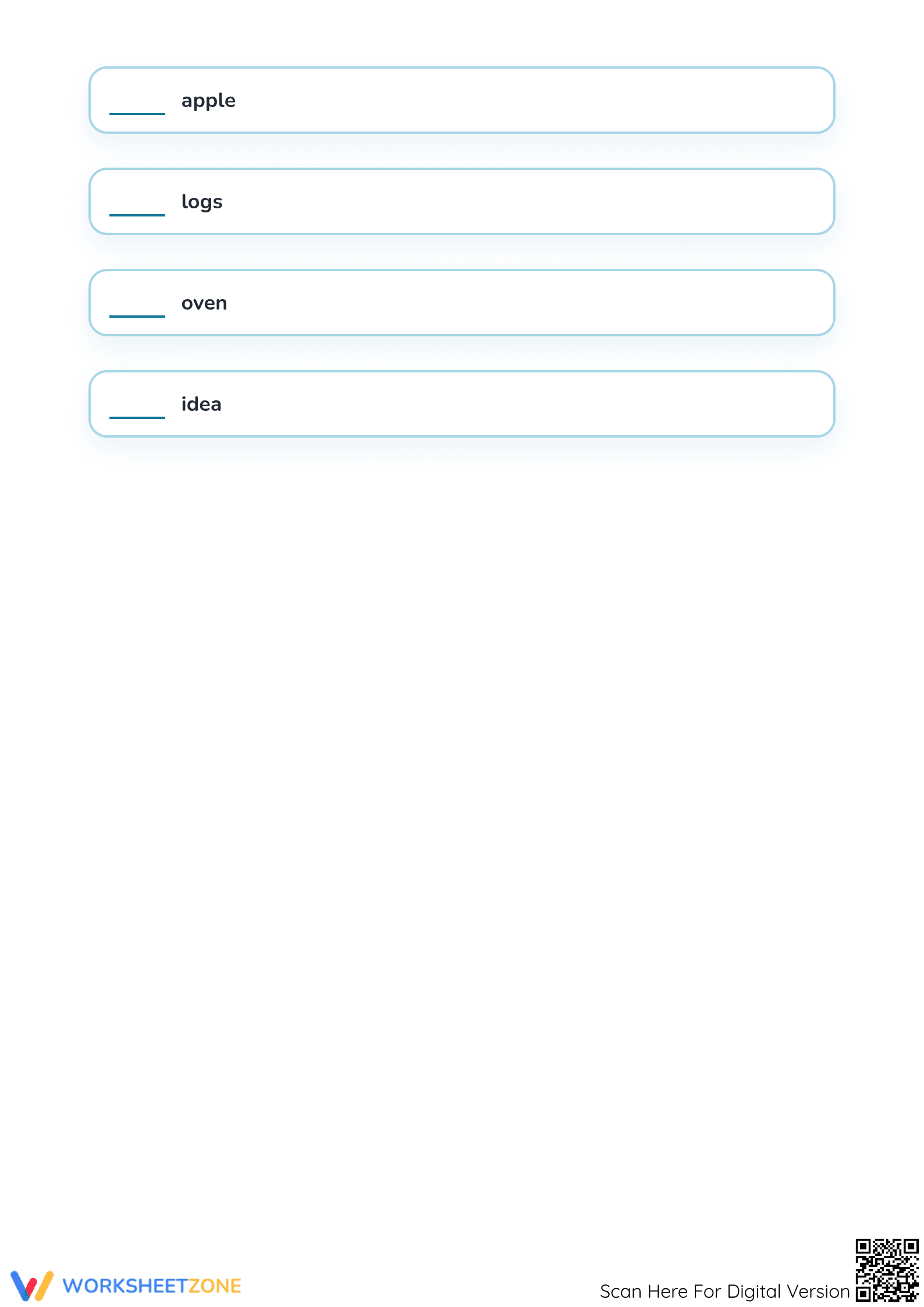 Essential Grade 1 Articles Worksheet: a, an, the - Page 3