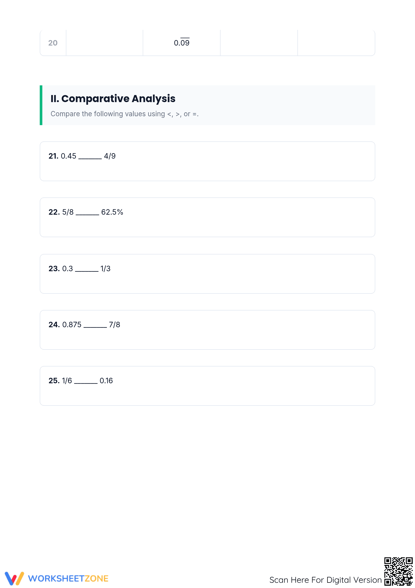 Aligned Advanced Conversion Worksheet | Grade 7 Math - Page 3