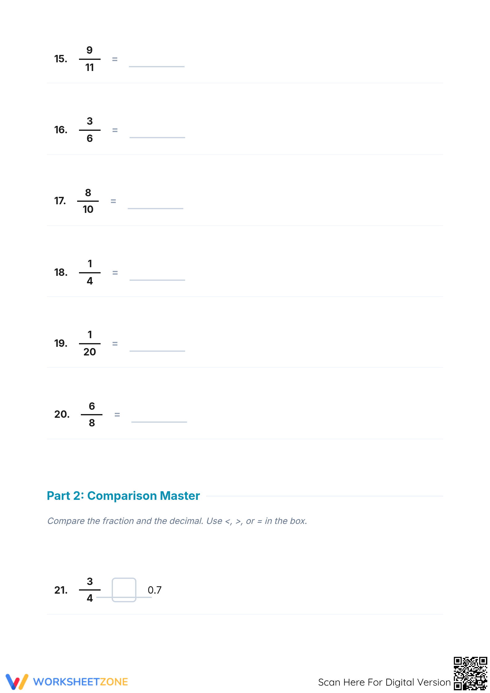 Essential Fraction to Decimal Conversion Packet | Grades 4-6 - Page 3