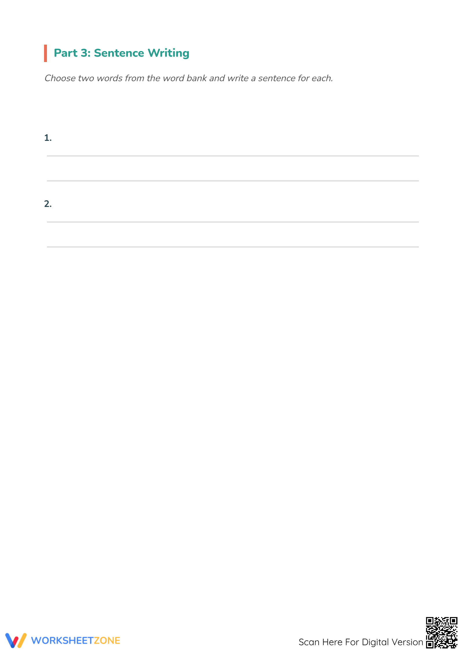 Synonyms Crossword Worksheet | Grade 1 ELA Printable - Page 3