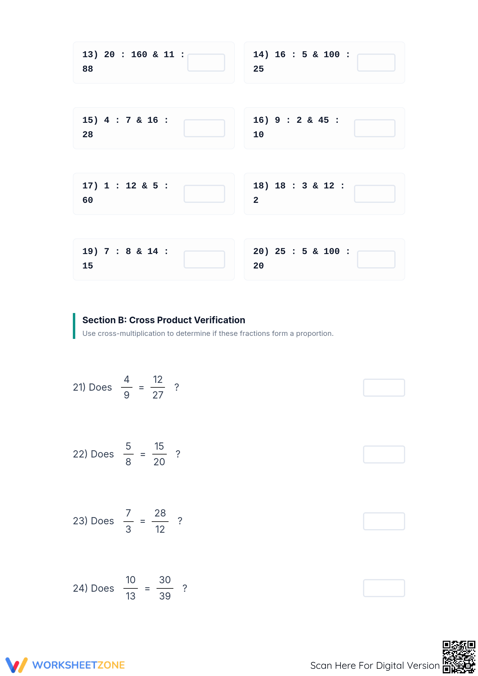 Essential Grade 7 Math: Proportional Relationships Worksheet - Page 2