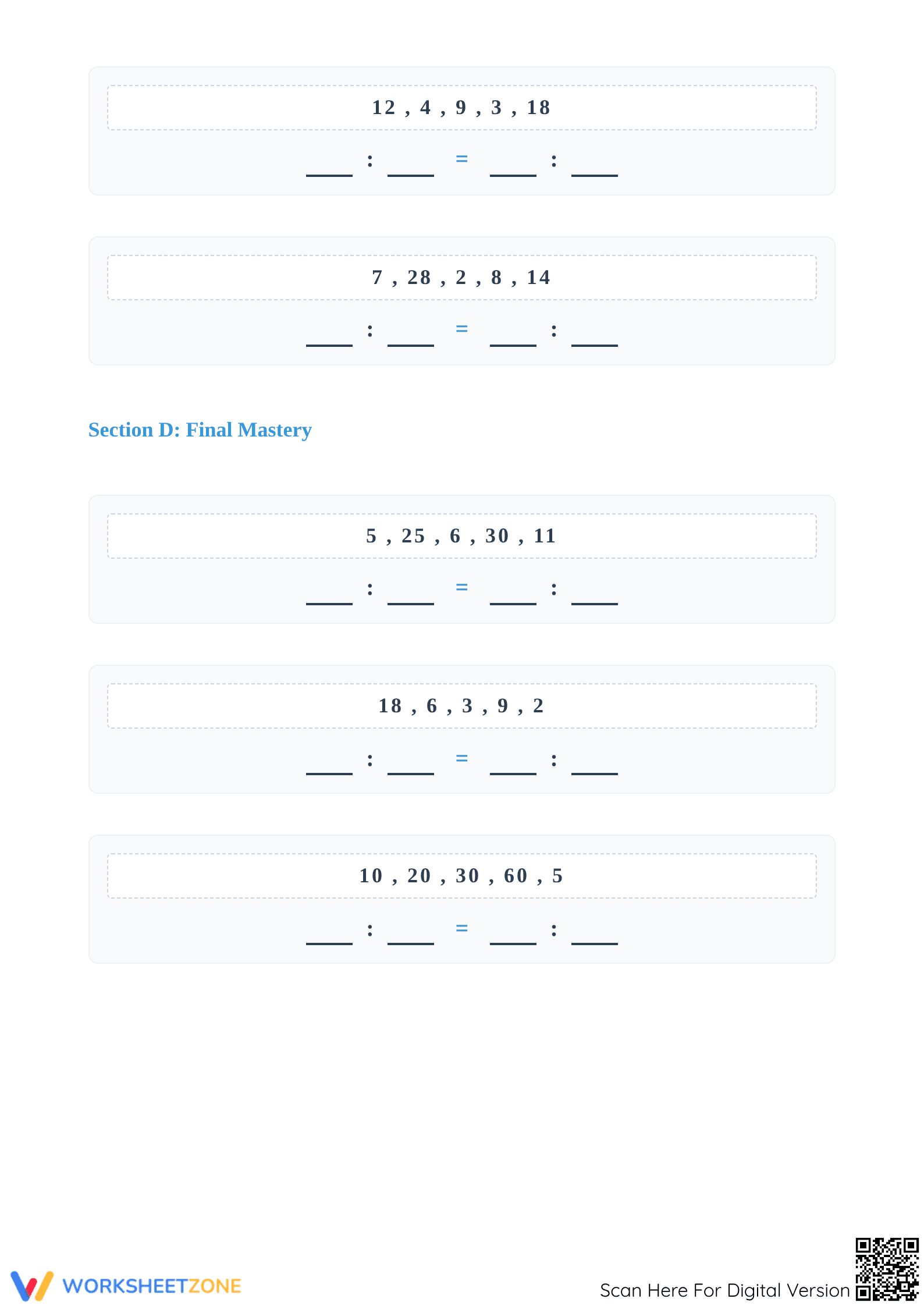 Essential Grade 7 Prep: Create Proportions - 7.RP.A.2 Worksheet - Page 5