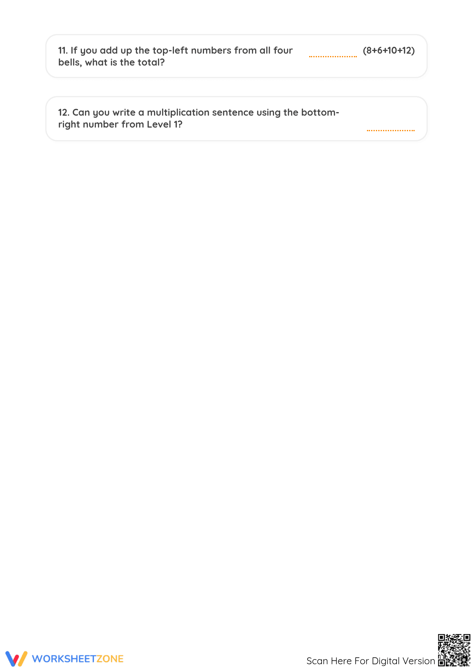 Printable Multiplication & Division Puzzles | Grade 3 - Page 5