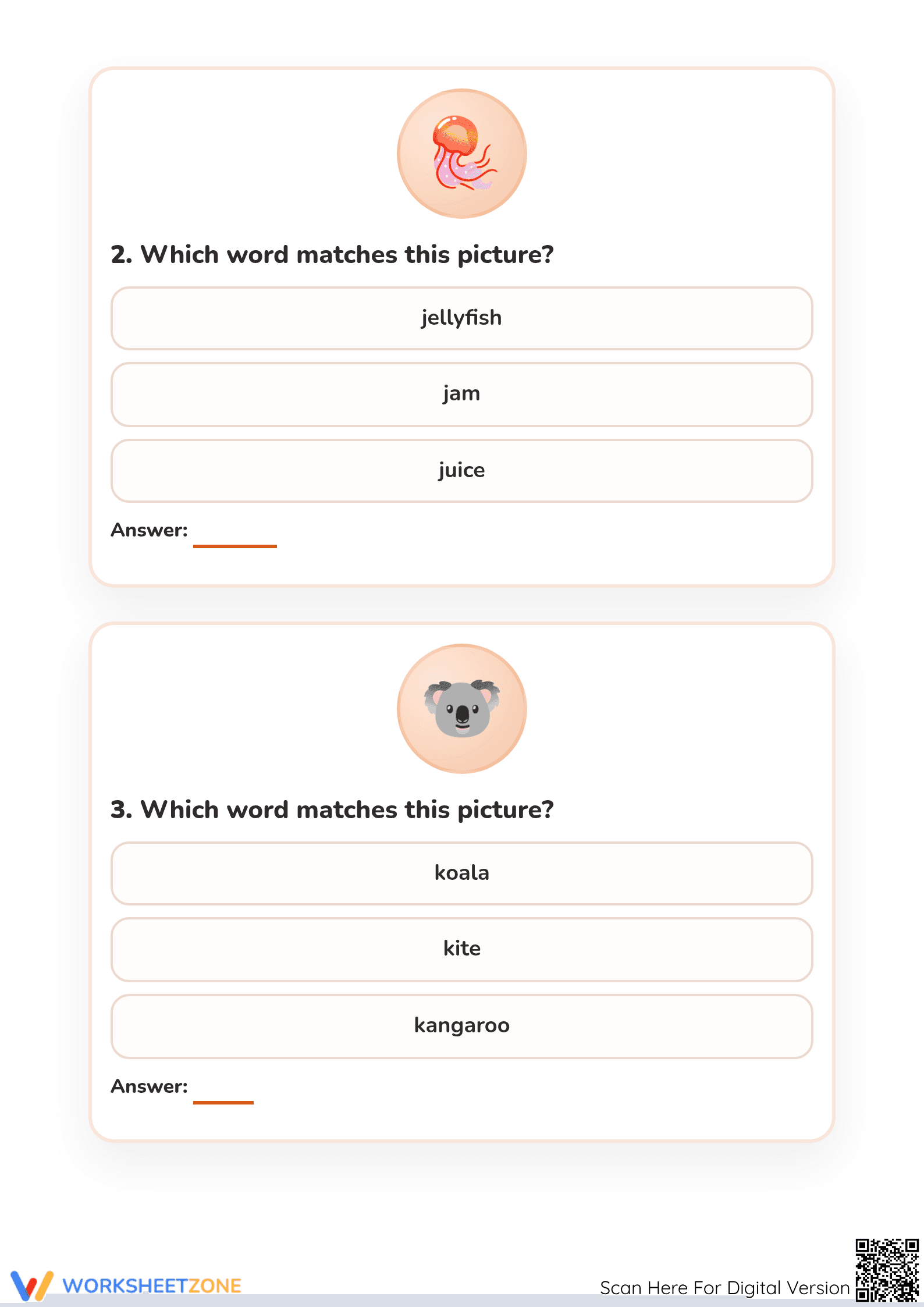 Preschool Spelling — Printable No-Prep Worksheet - Page 2