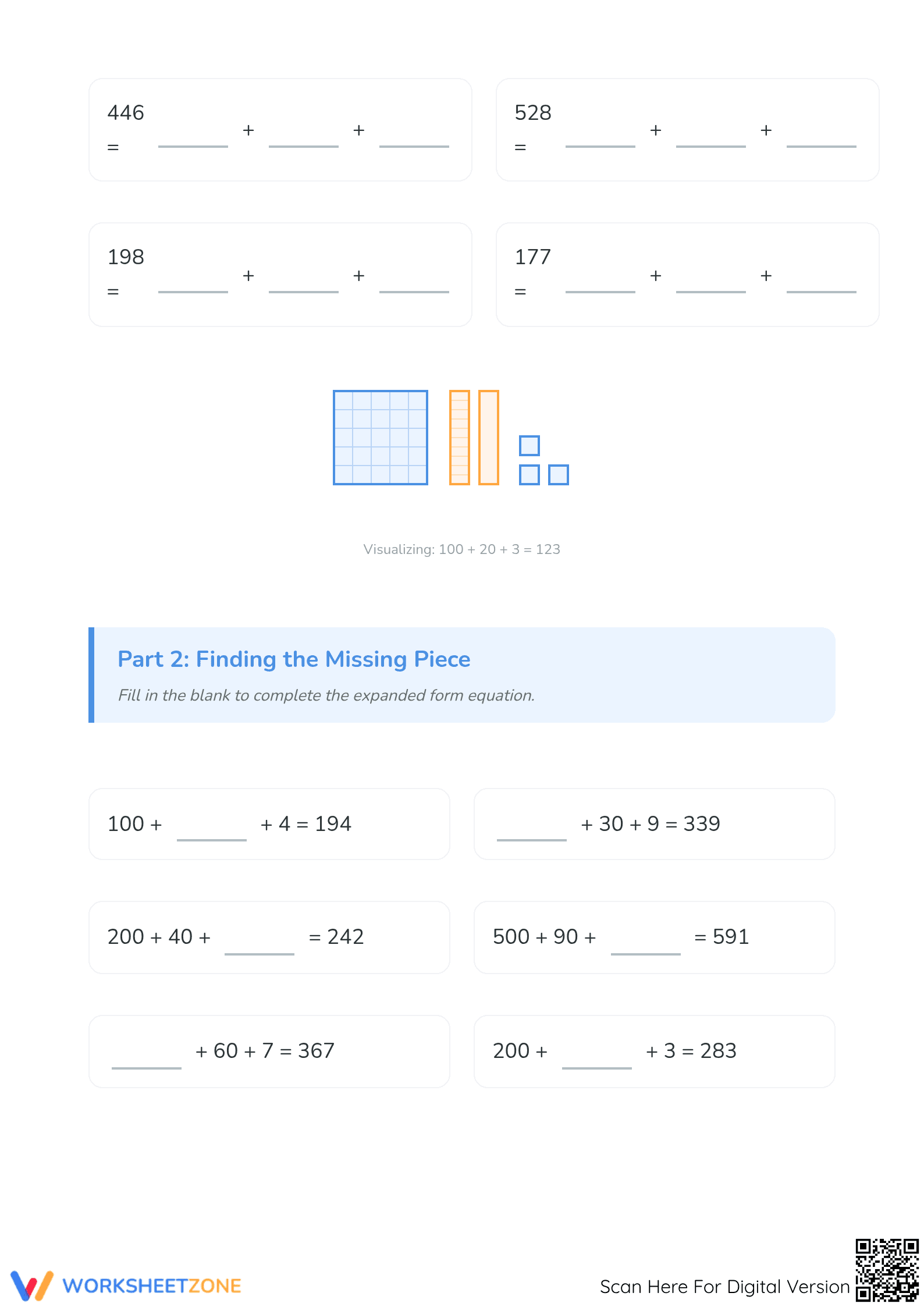Grade 2 Place Value Mastery — Essential Printable Worksheet - Page 2