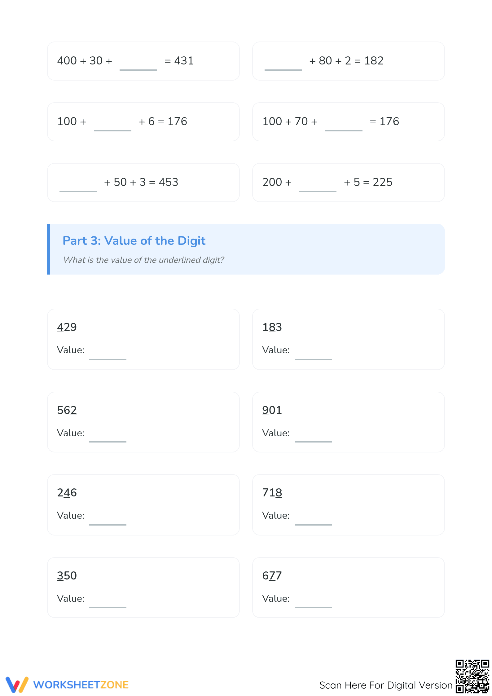 Grade 2 Place Value Mastery — Essential Printable Worksheet - Page 3