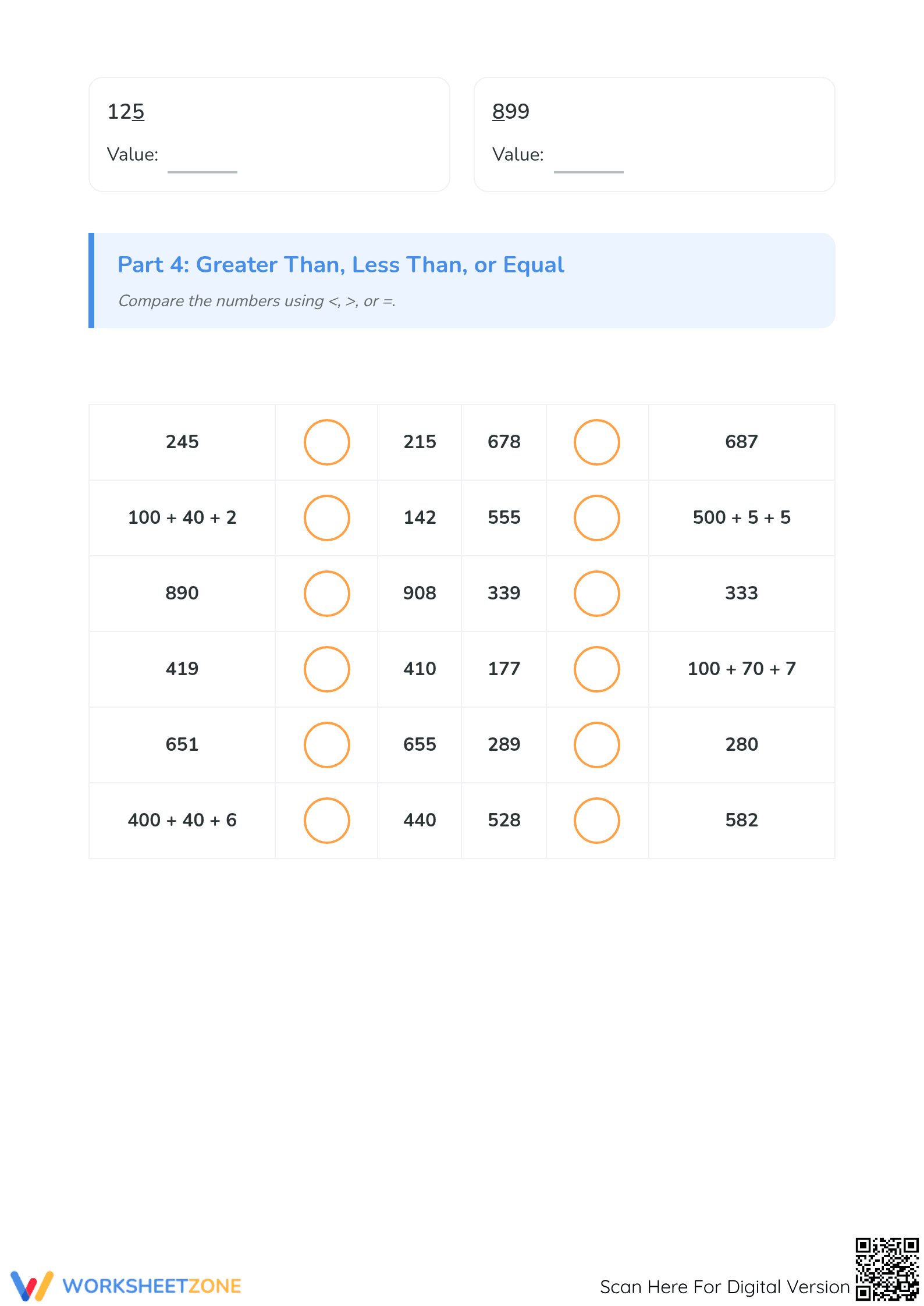 Grade 2 Place Value Mastery — Essential Printable Worksheet - Page 4