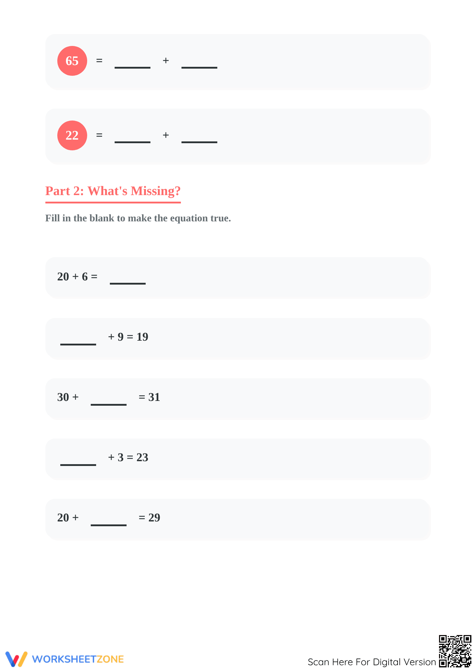 Printable Tens and Ones Master: Grade 2 Place Value Sheet - Page 3