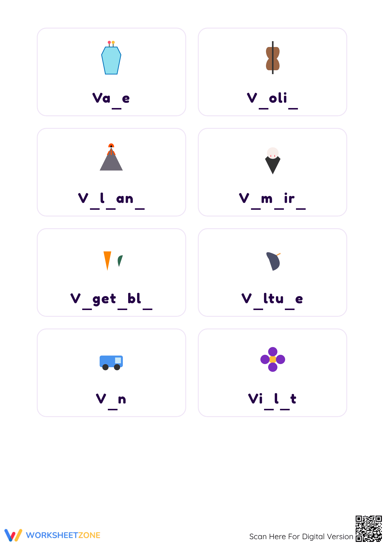 Preschool Letter V Worksheet — Essential No-Prep Printable - Page 2