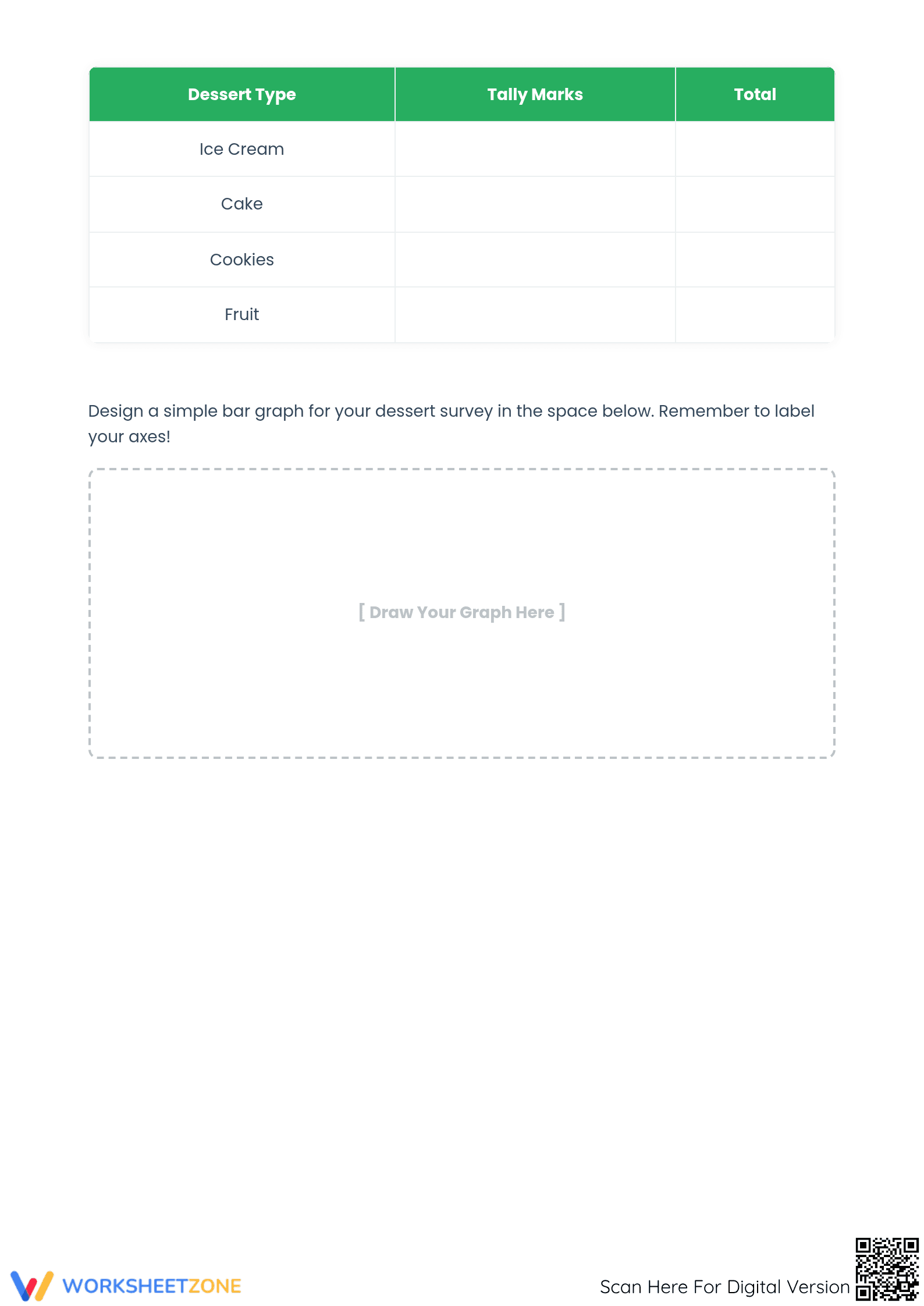 Printable Favorite Day of the Week Graphing Worksheet - Page 5