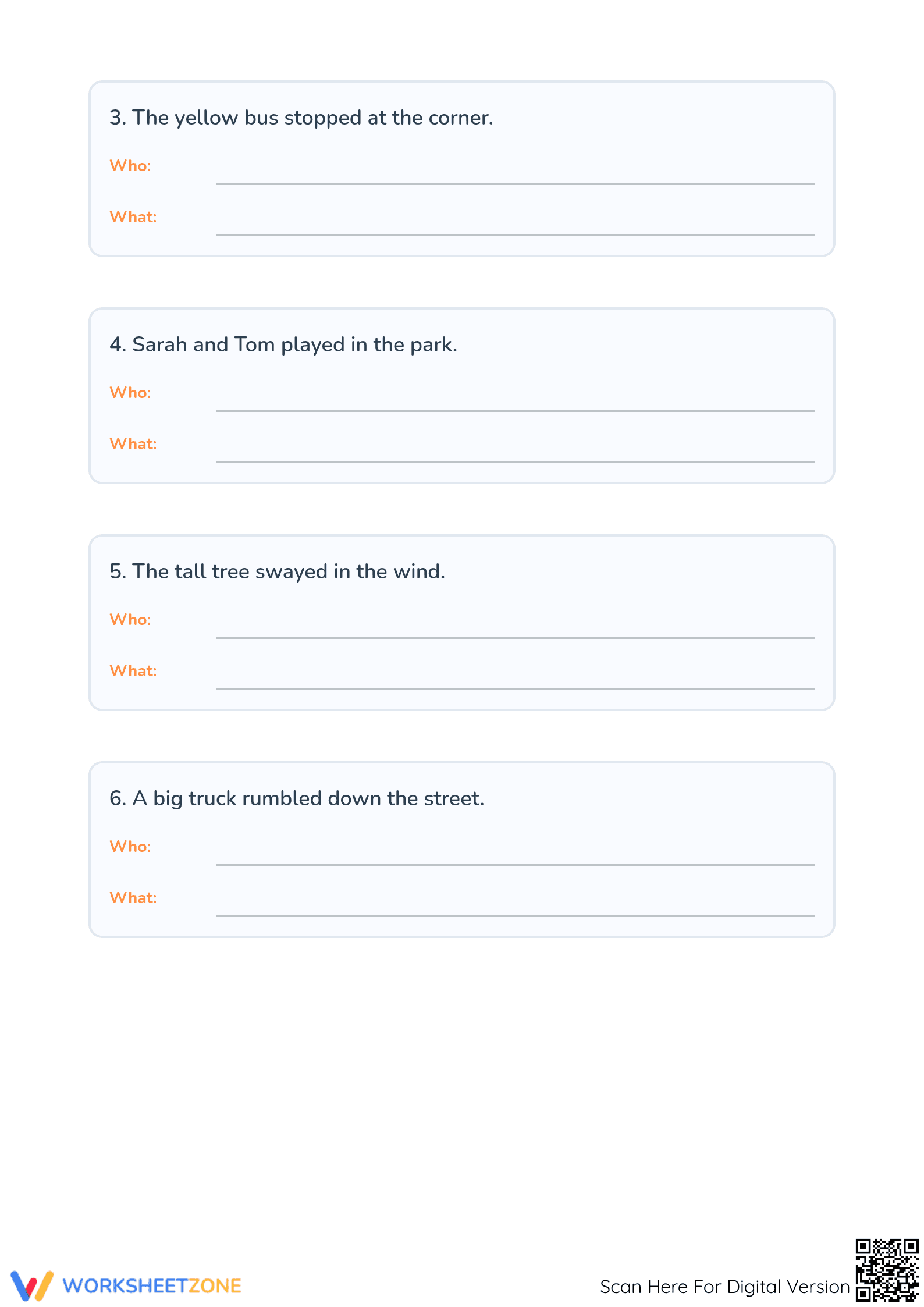 Take Sentences Apart Worksheet | Grade 2 Essential ELA - Page 2