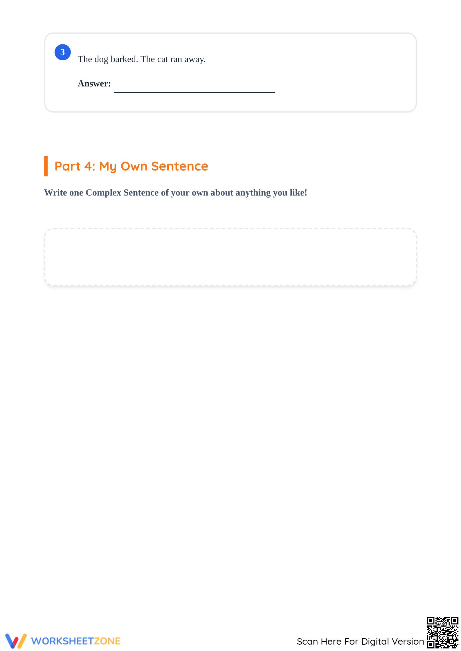 Printable Grade 2 Sentence Structure Worksheet | Aligned - Page 4