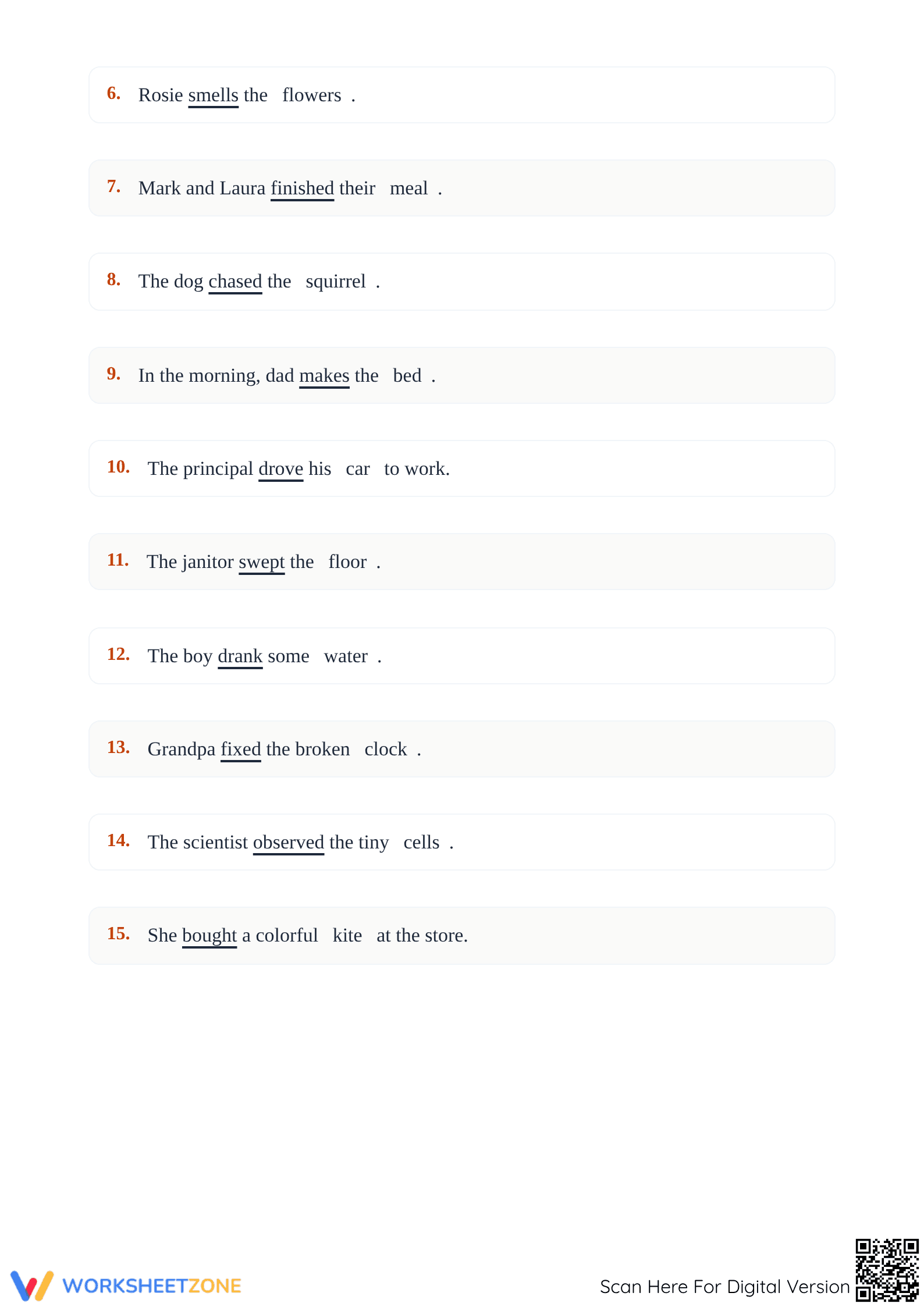 Essential Direct Objects Worksheet | Grade 4 & 5 ELA - Page 2