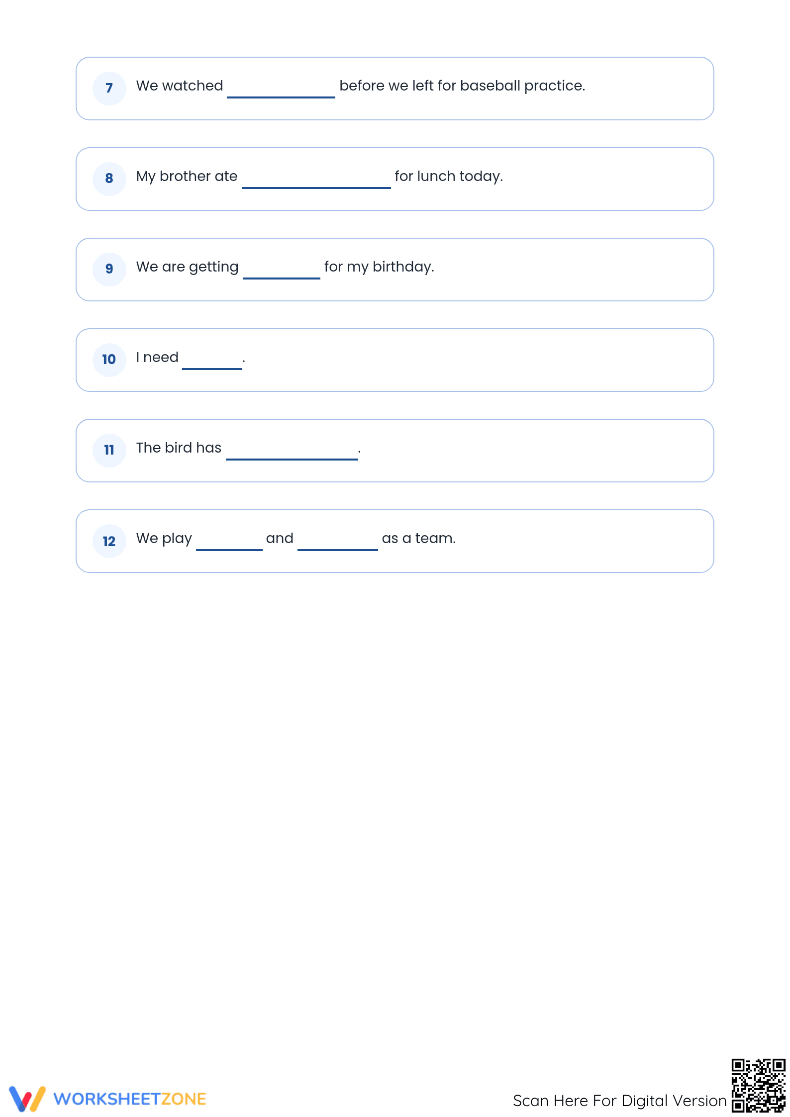 Direct Objects Worksheet | Printable Grade 4-5 ELA - Page 2