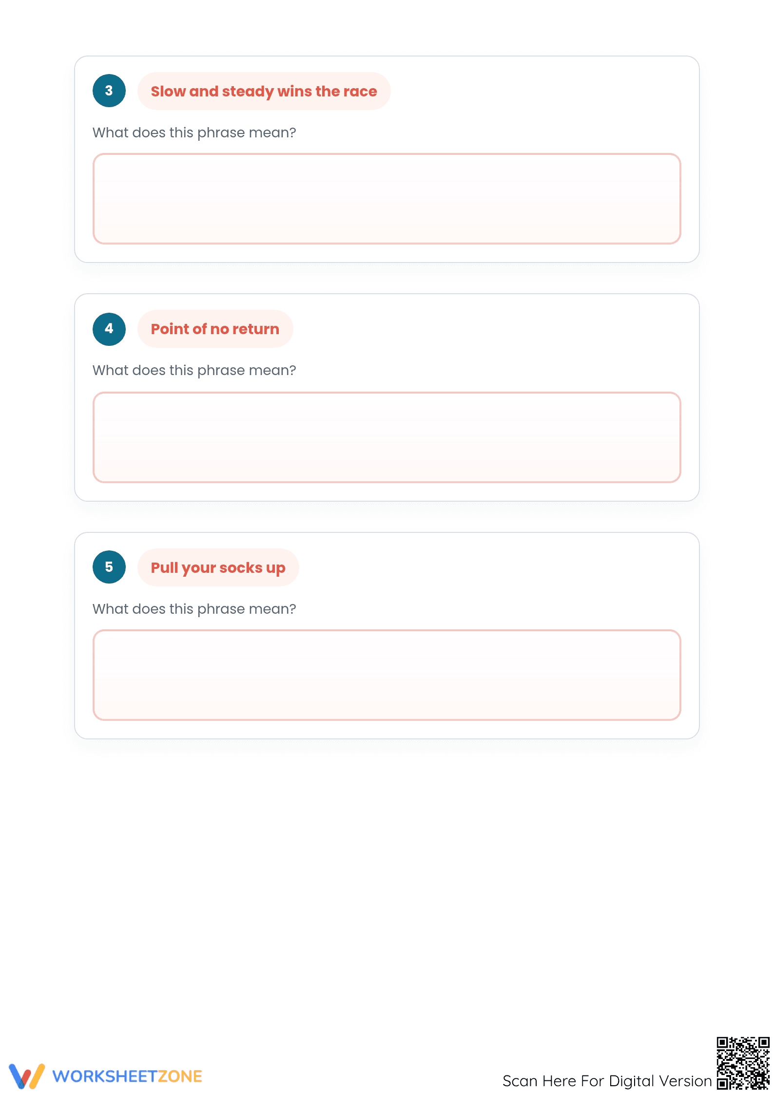 Printable Metaphors Worksheet | Grade 4 ELA Ready Practice - Page 2