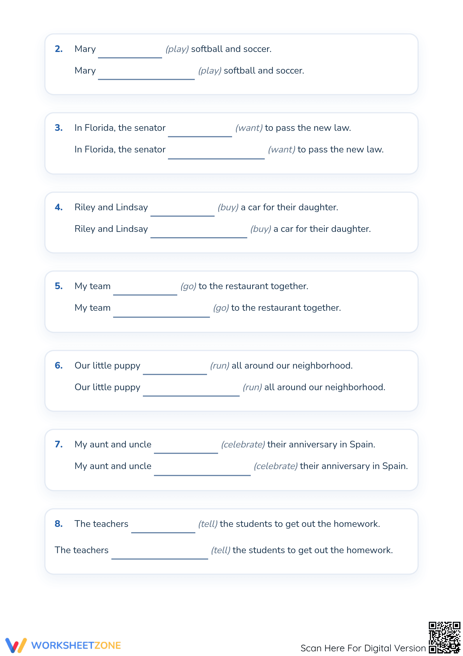 Past Progressive Tense Practice | Grade 3 Essential - Page 2