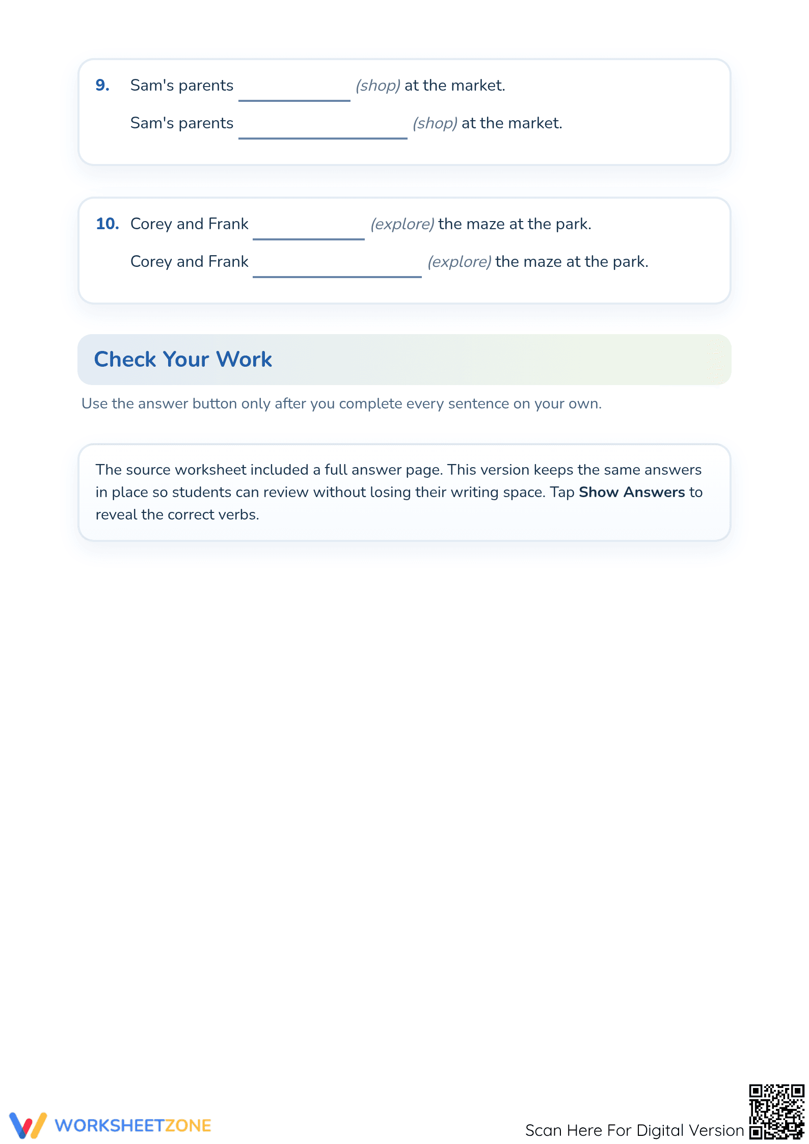 Past Progressive Tense Practice | Grade 3 Essential - Page 3