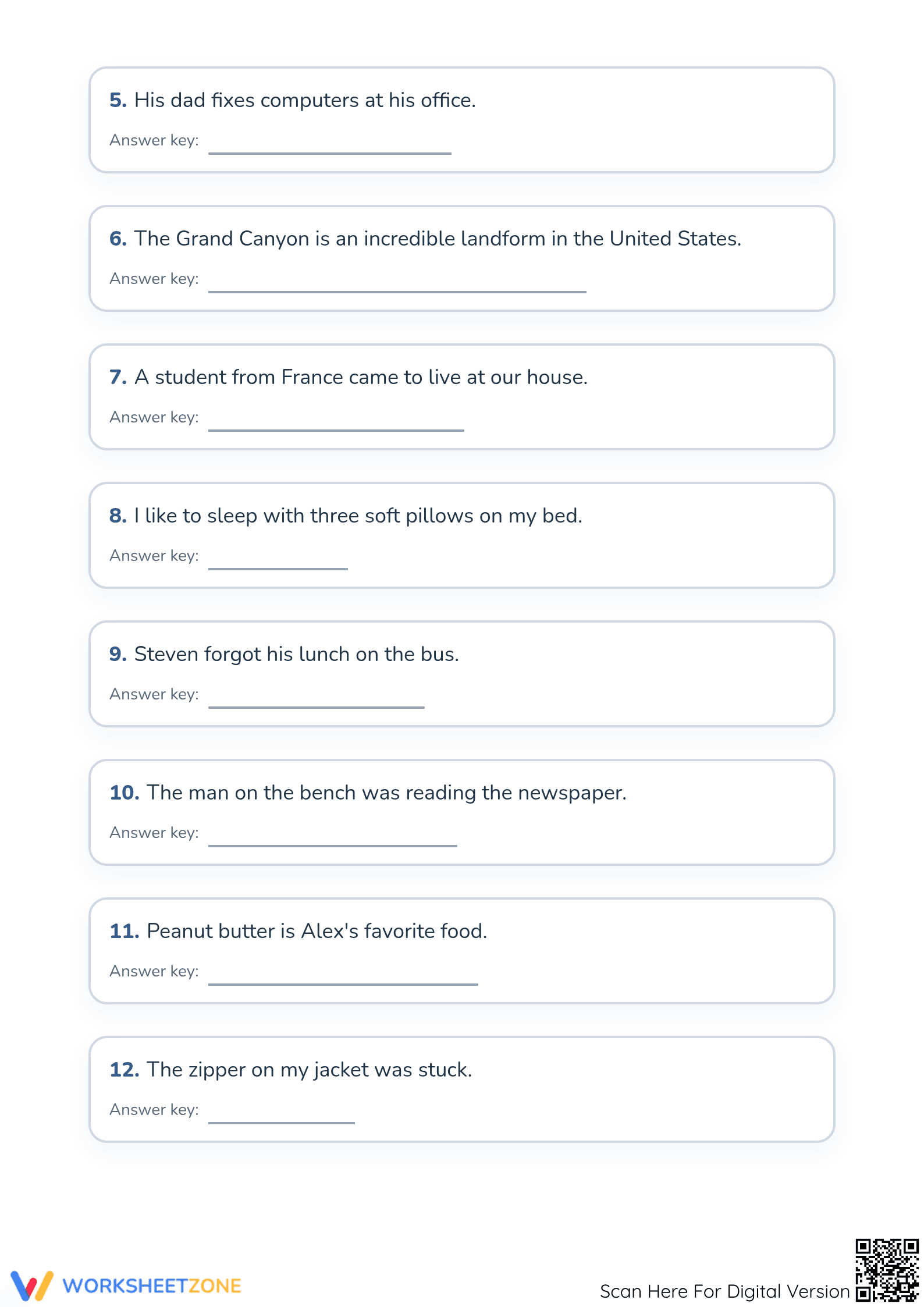 Grade 1 Nouns Worksheet: Person, Place, or Thing | Essential - Page 2