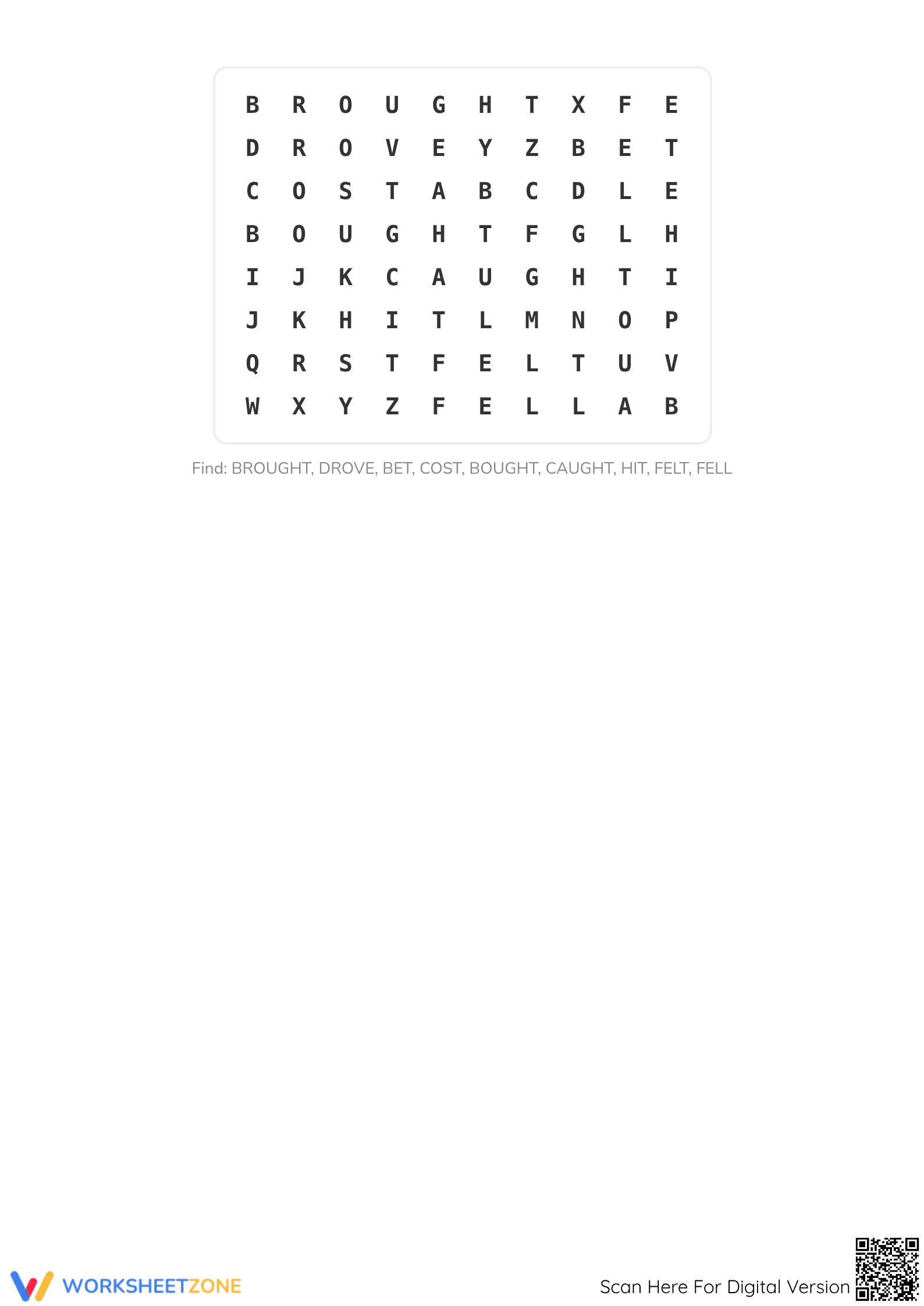 Irregular Past Tense Verbs Worksheet | Grade 1 Essential - Page 5