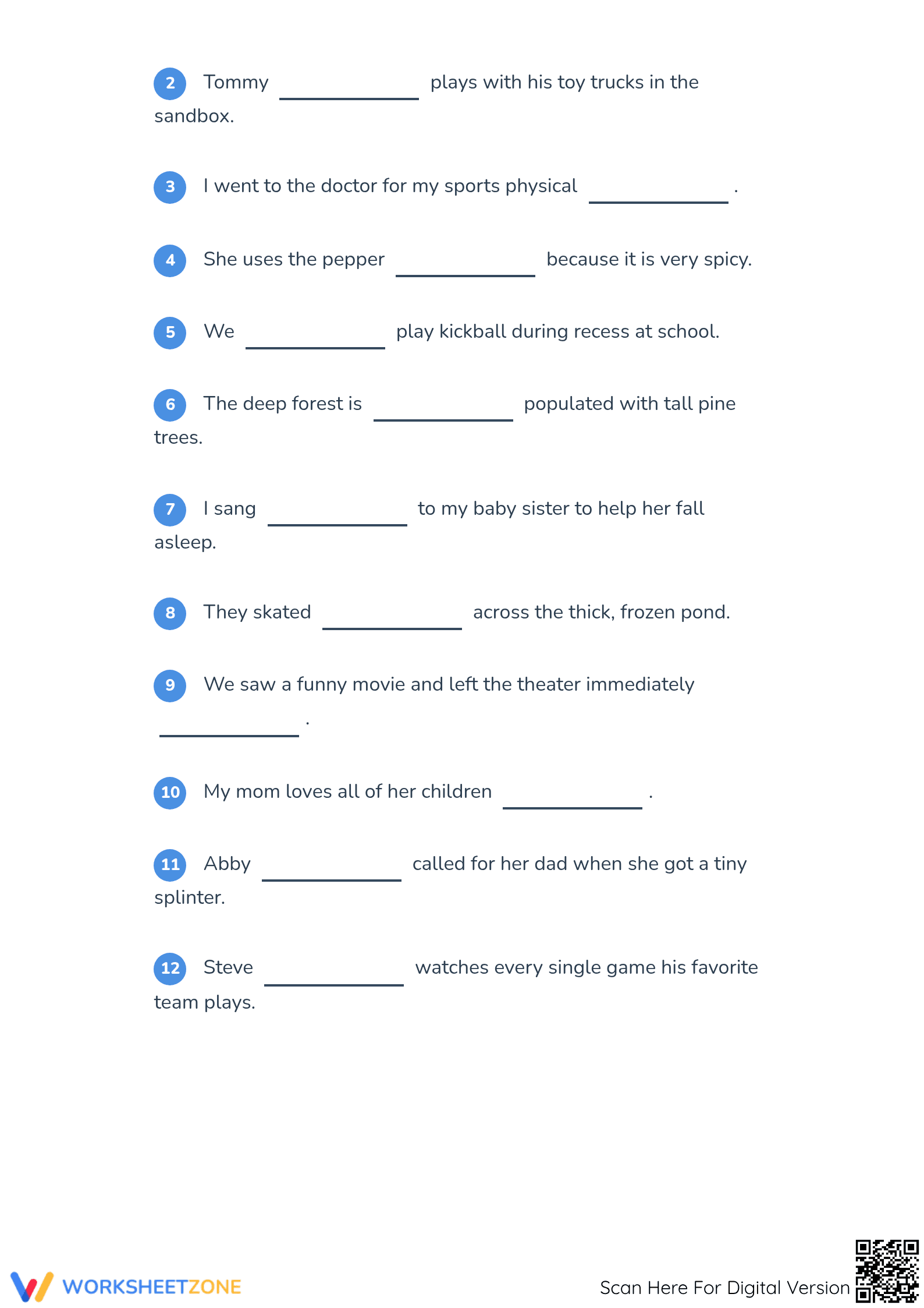 Grade 2 Adverbs Adventure | Essential Printable Worksheet - Page 2