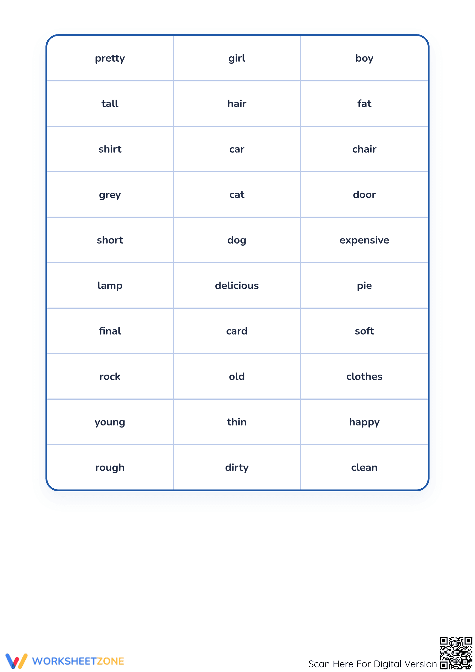 Grade 1 Adjectives Worksheet | Essential Printable - Page 2