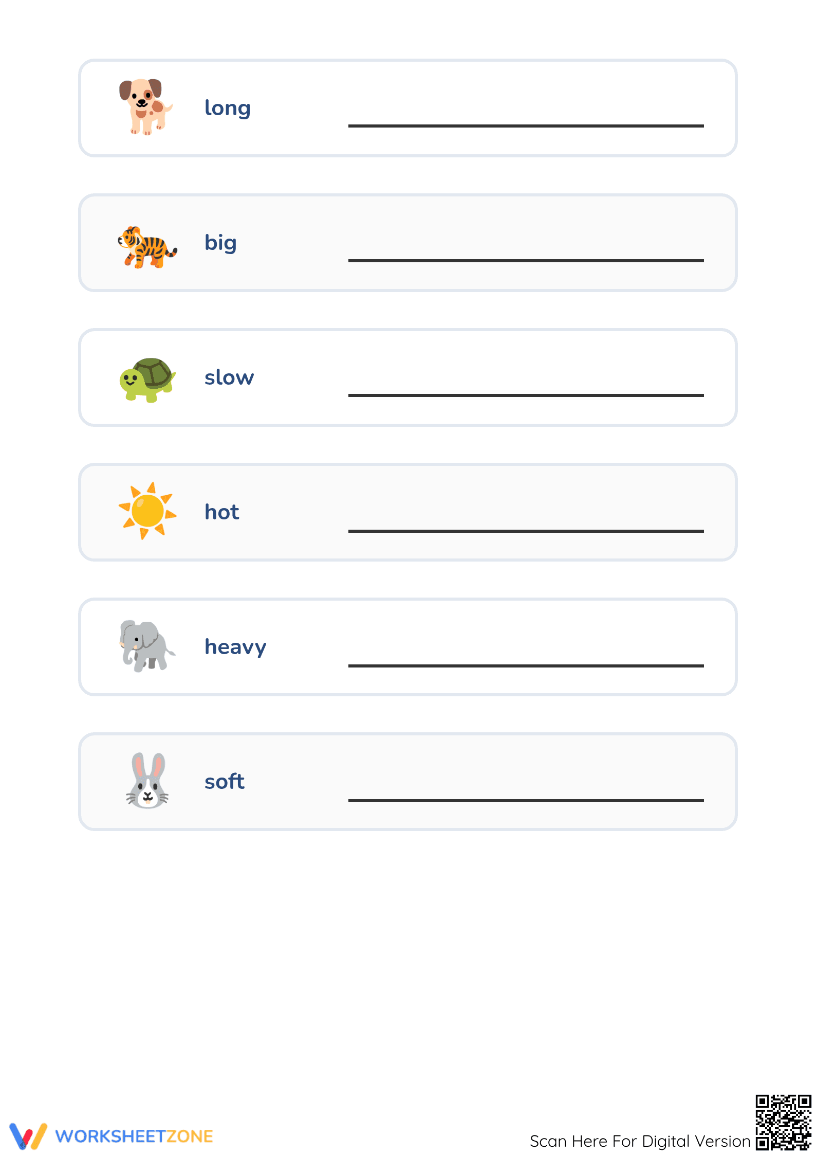 Grade 1 Adjectives Worksheet | Essential Printable - Page 2